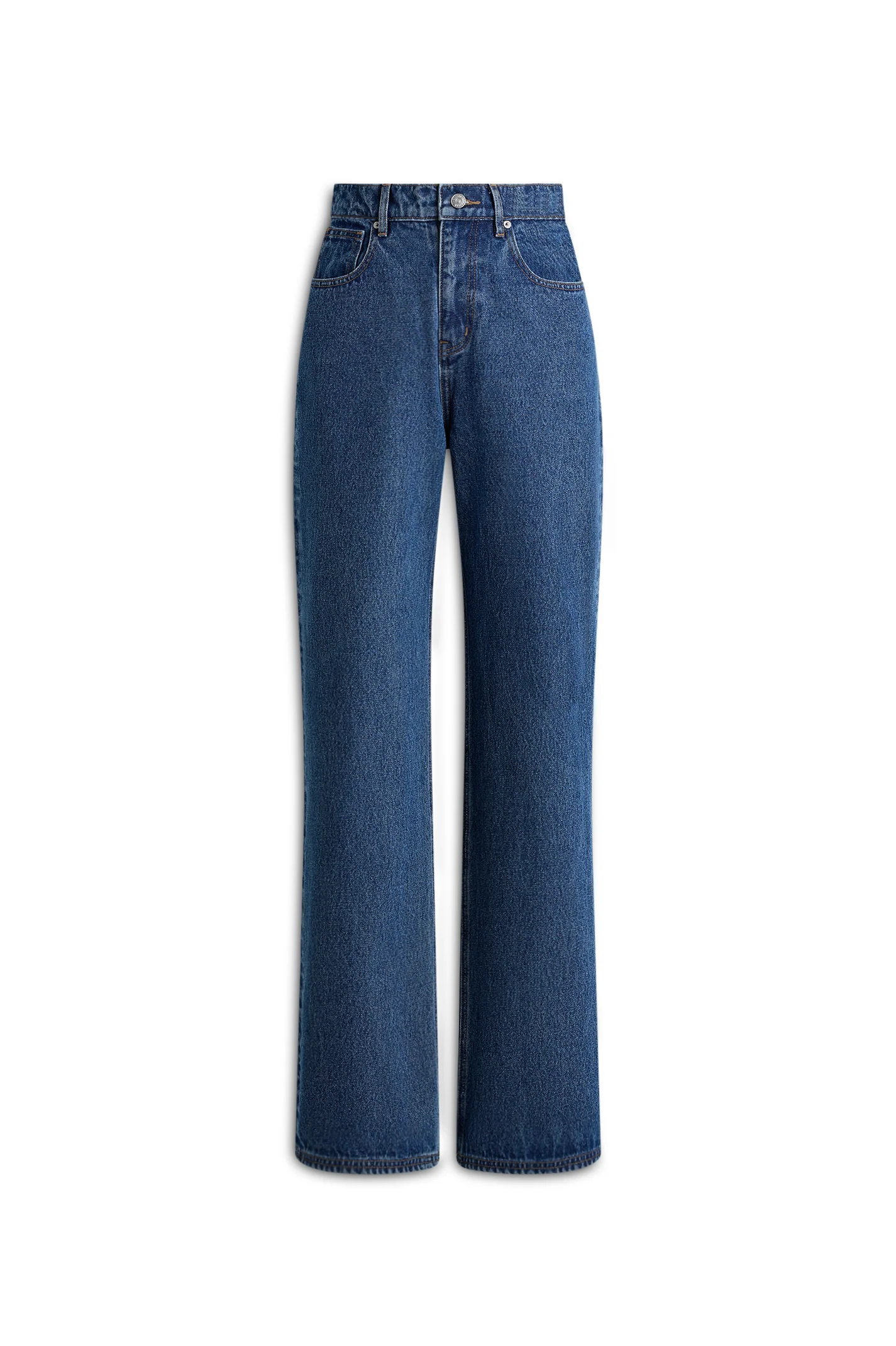 DENIM SELVEDGE WIDE LEG JEAN