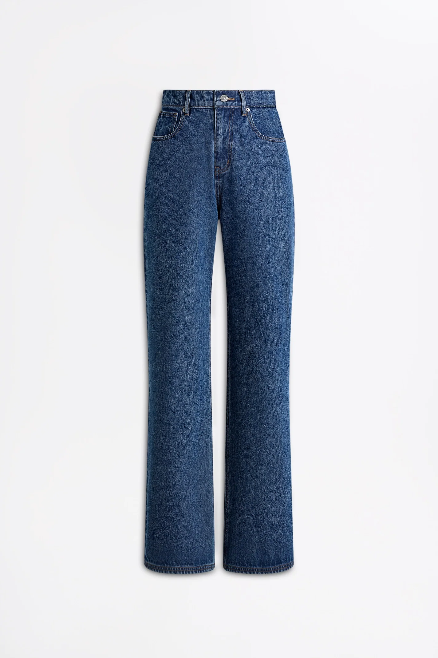 DENIM SELVEDGE WIDE LEG JEAN - Image 2