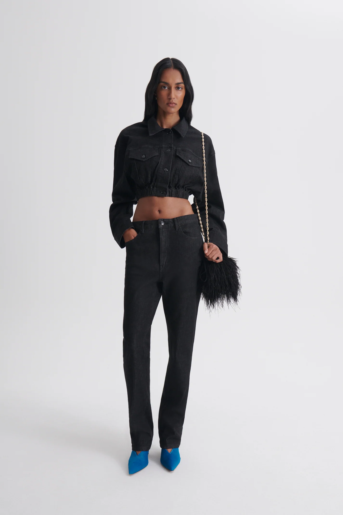 DENIM SLOUCHY SLIM JEAN - Image 4