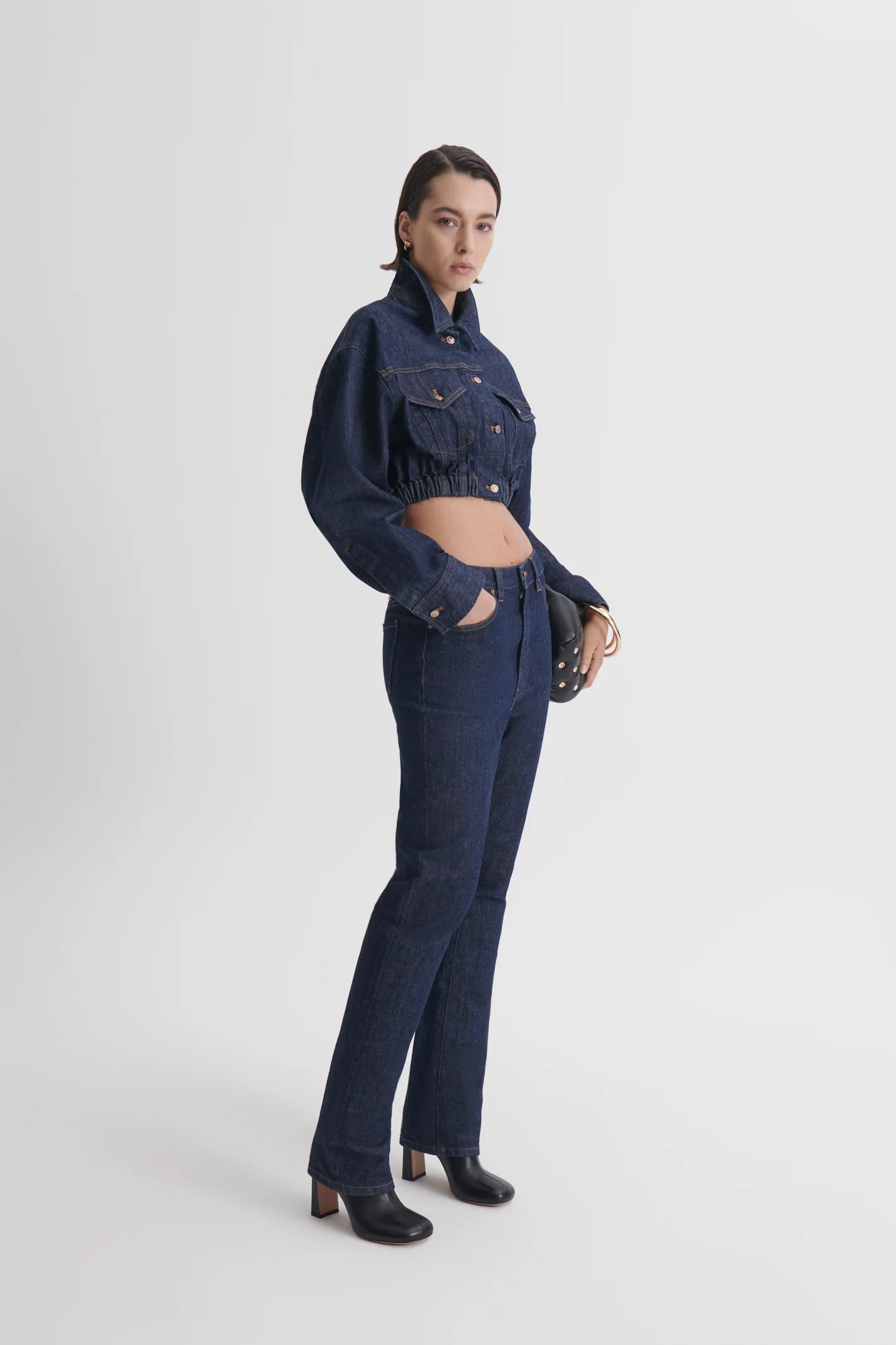 DENIM SLOUCHY SLIM JEAN - Image 5