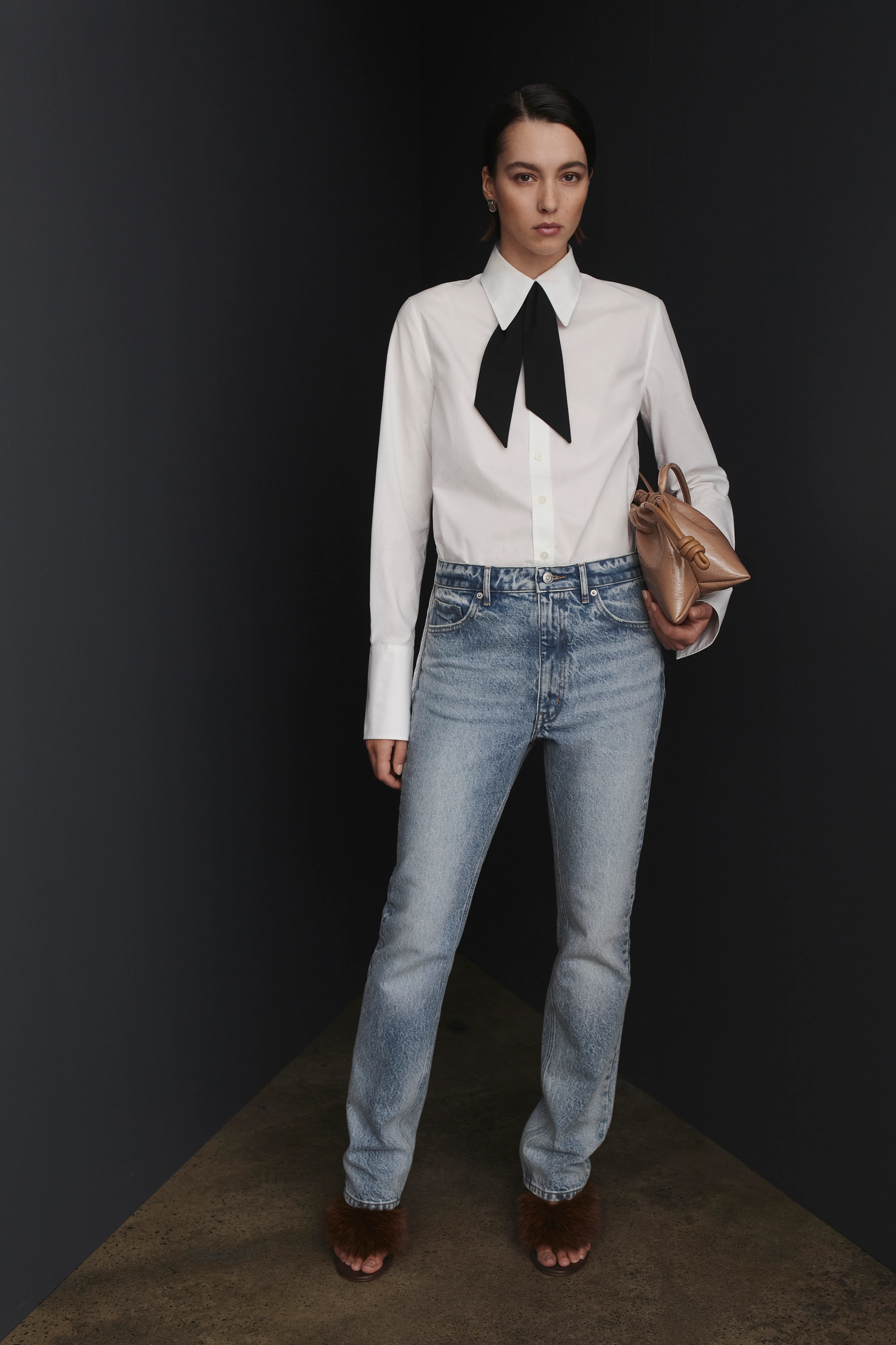 DENIM SLOUCHY SLIM JEAN - Image 3