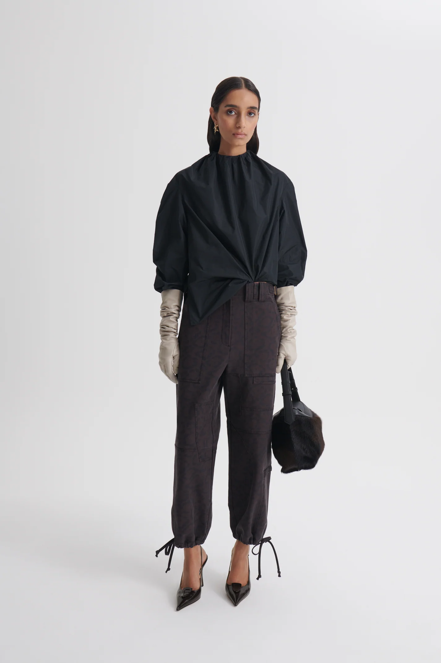 DOUBLE COTTON PRINTED CARGO - Image 3