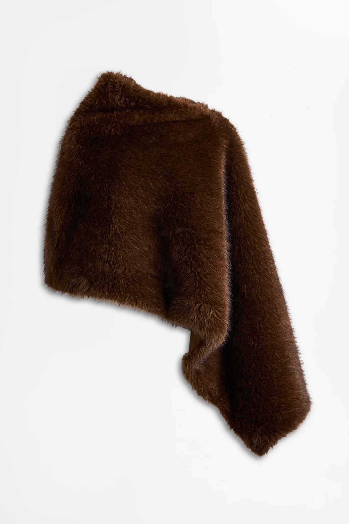 FAUX-FUR CAPE WRAP - Image 2