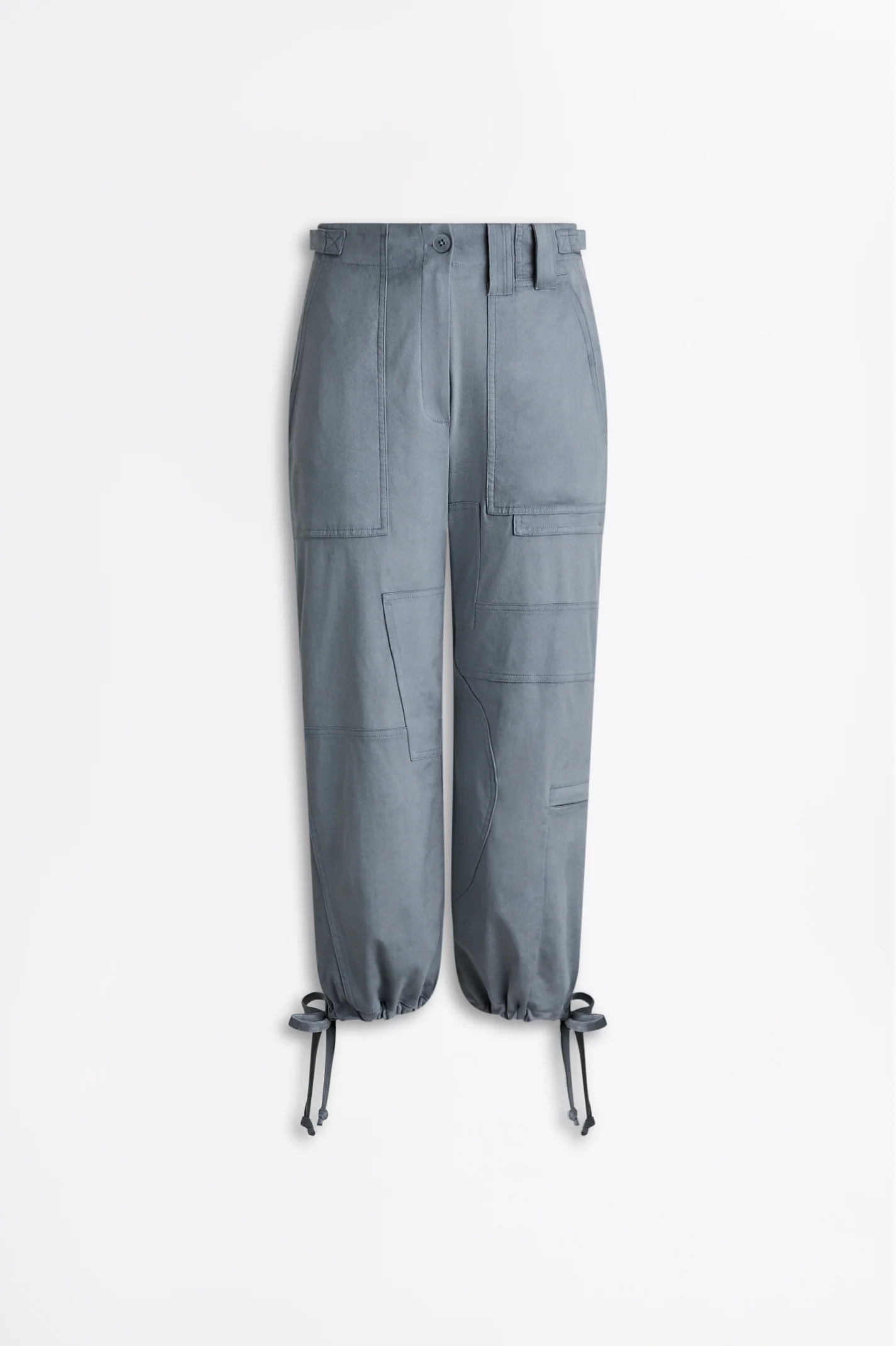 FAUX-SUEDE CROP CARGO - Image 2