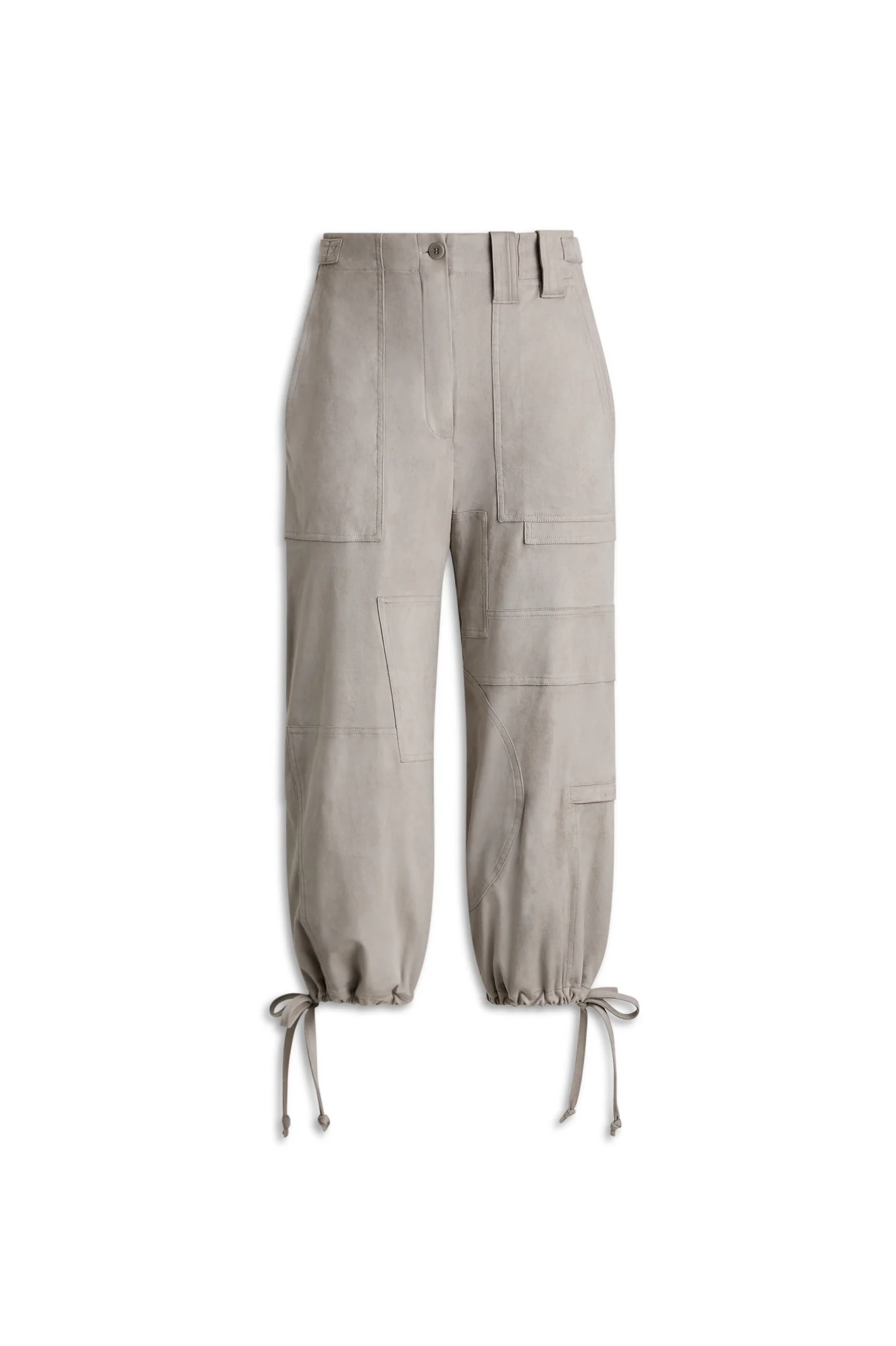FAUX-SUEDE CROP CARGO