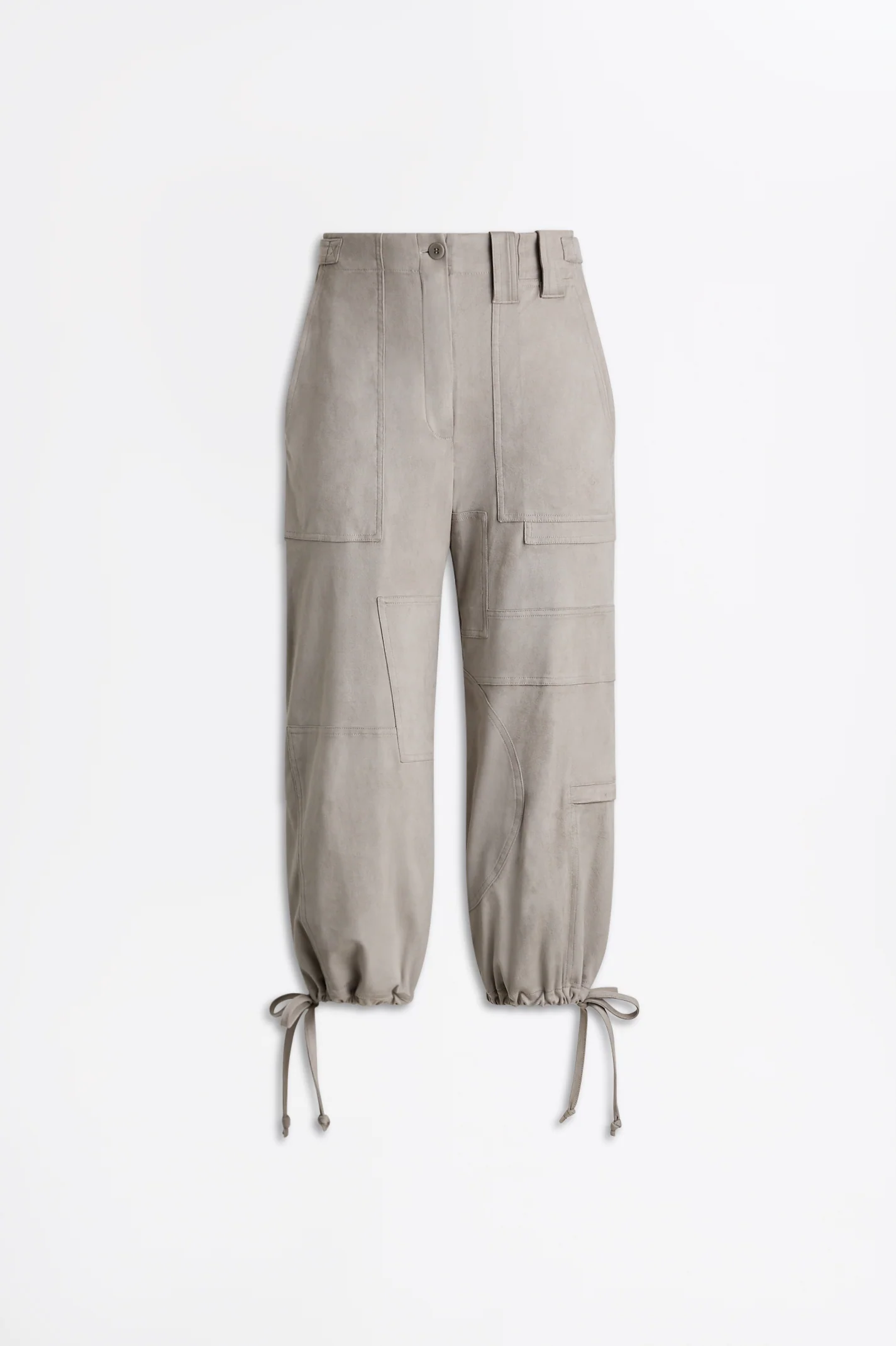FAUX-SUEDE CROP CARGO - Image 2
