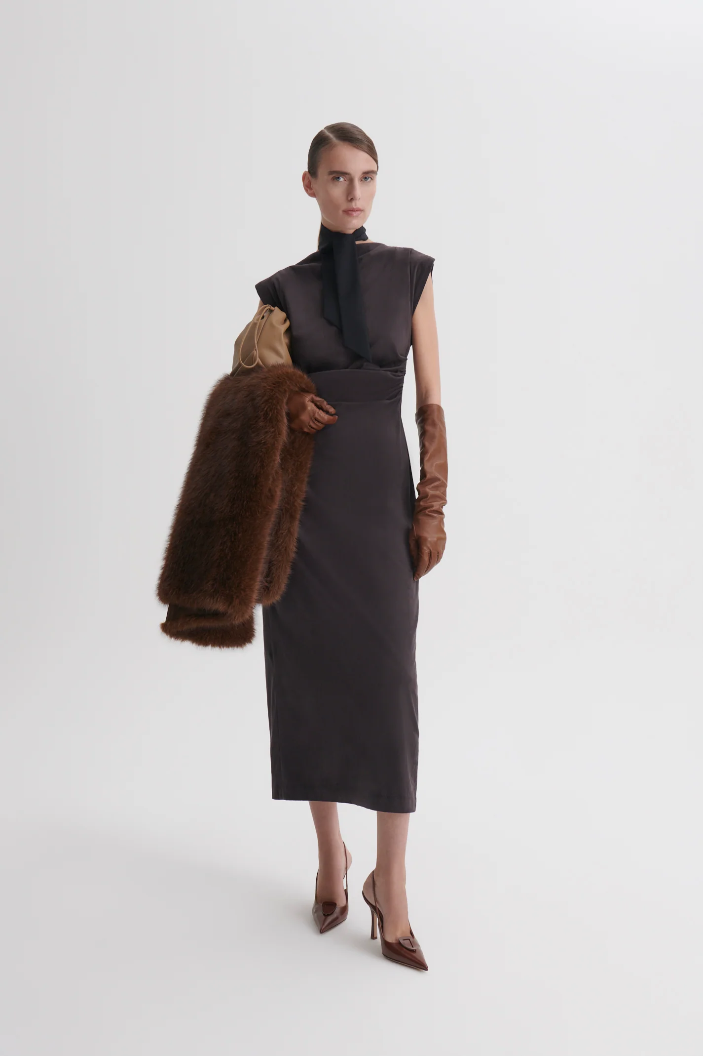 FAUX-SUEDE DRESS - Image 4