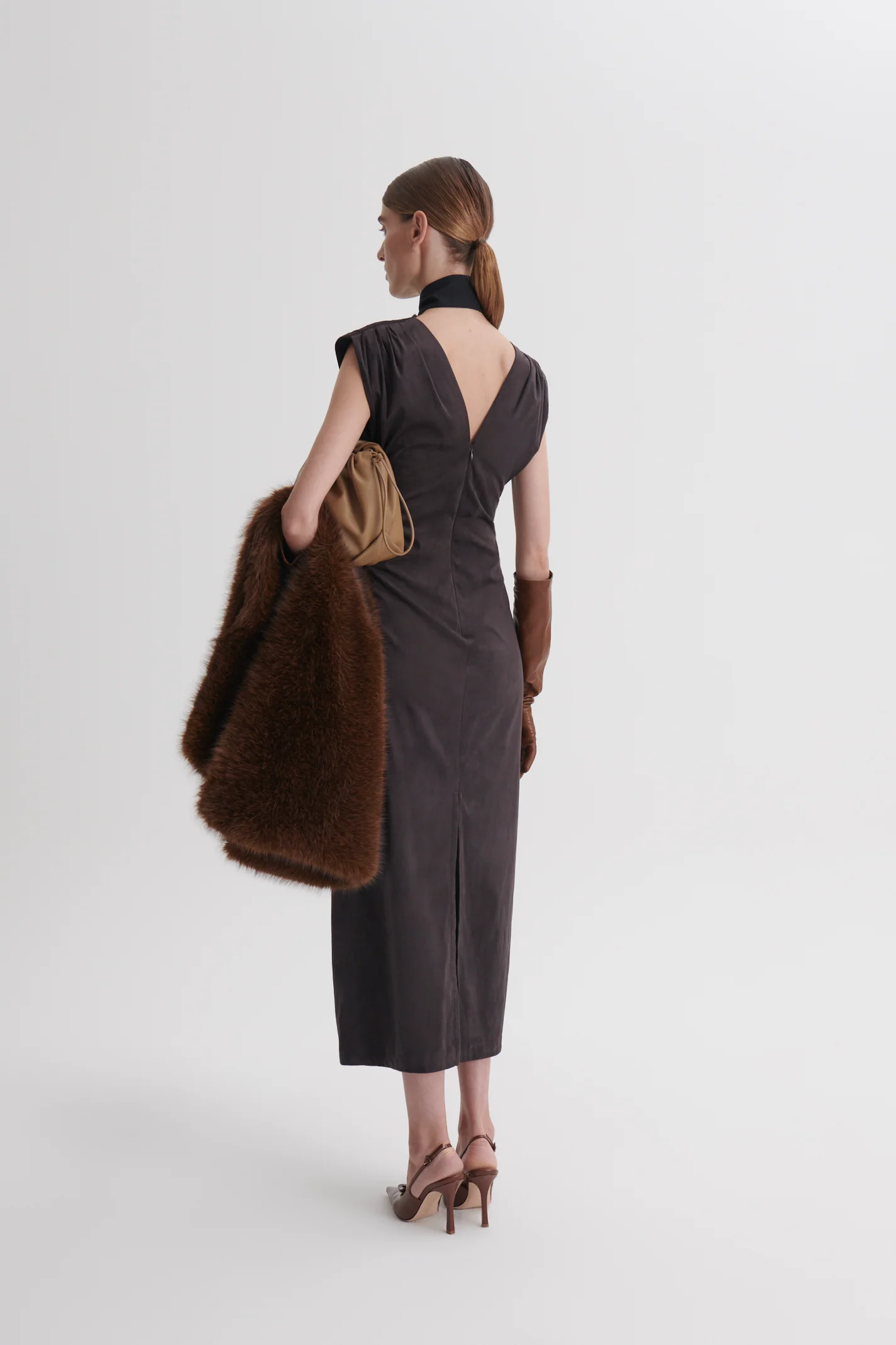 FAUX-SUEDE DRESS - Image 5