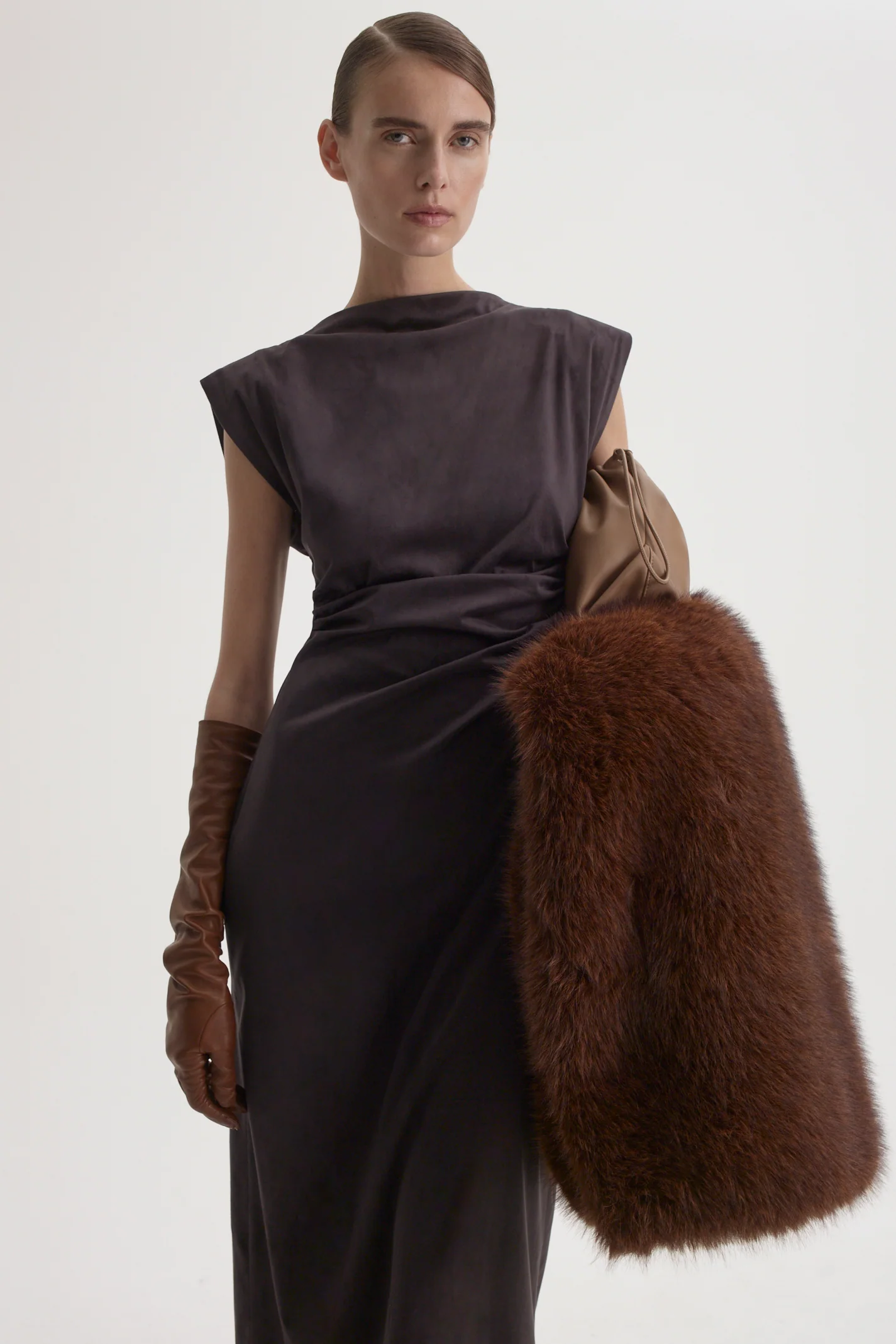 FAUX-SUEDE DRESS - Image 7