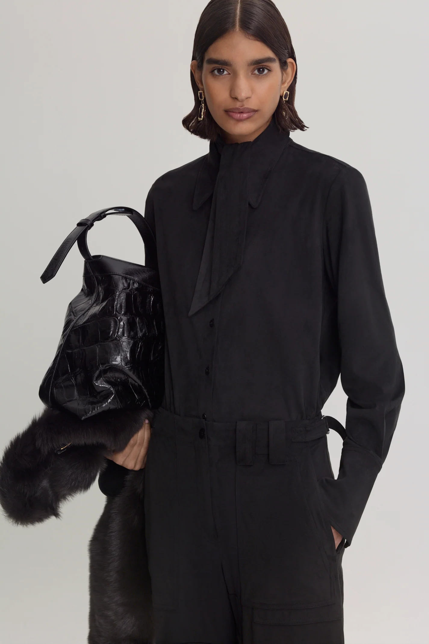 FAUX-SUEDE SHIRT - Image 7