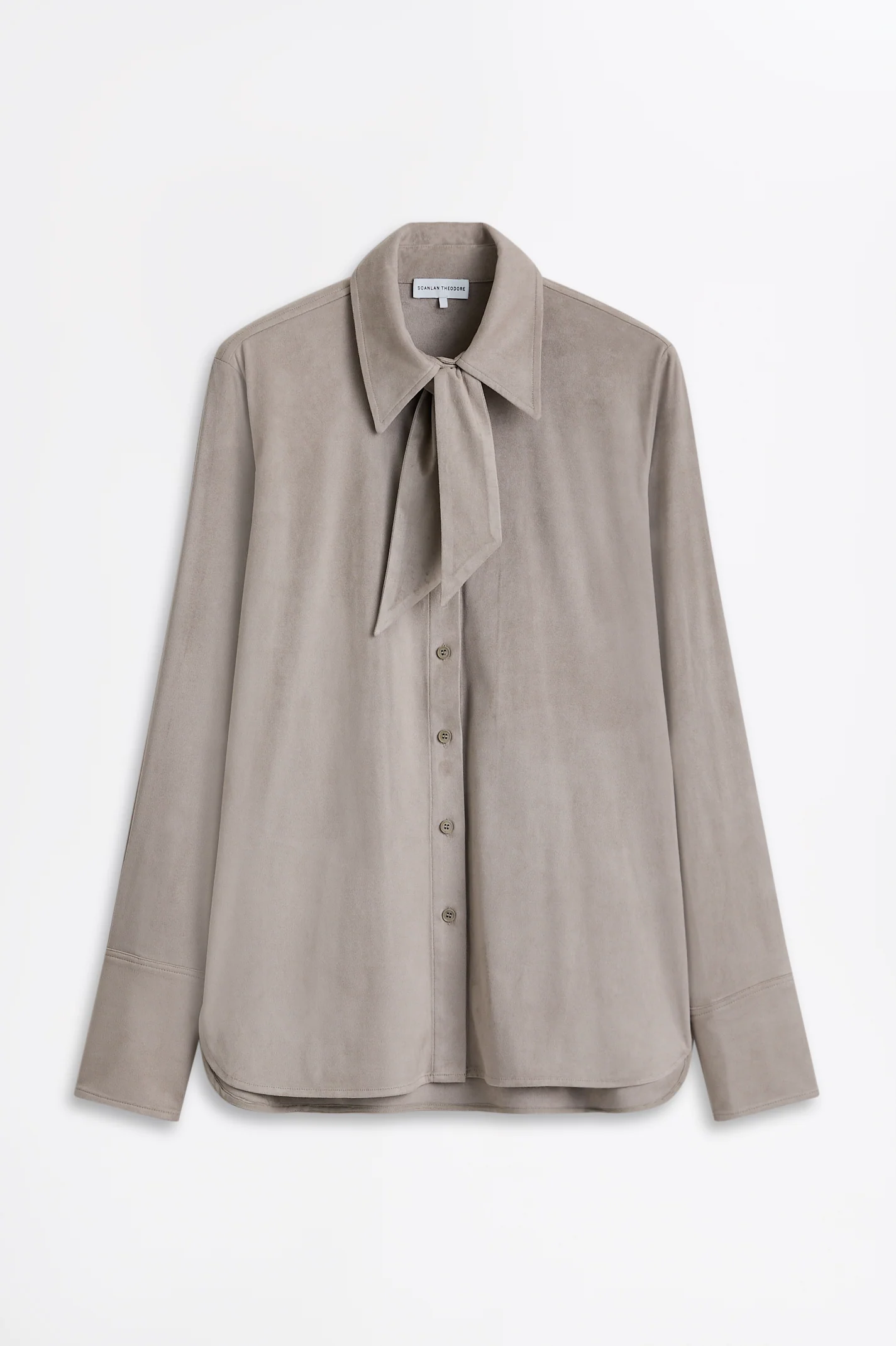 FAUX-SUEDE SHIRT - Image 2