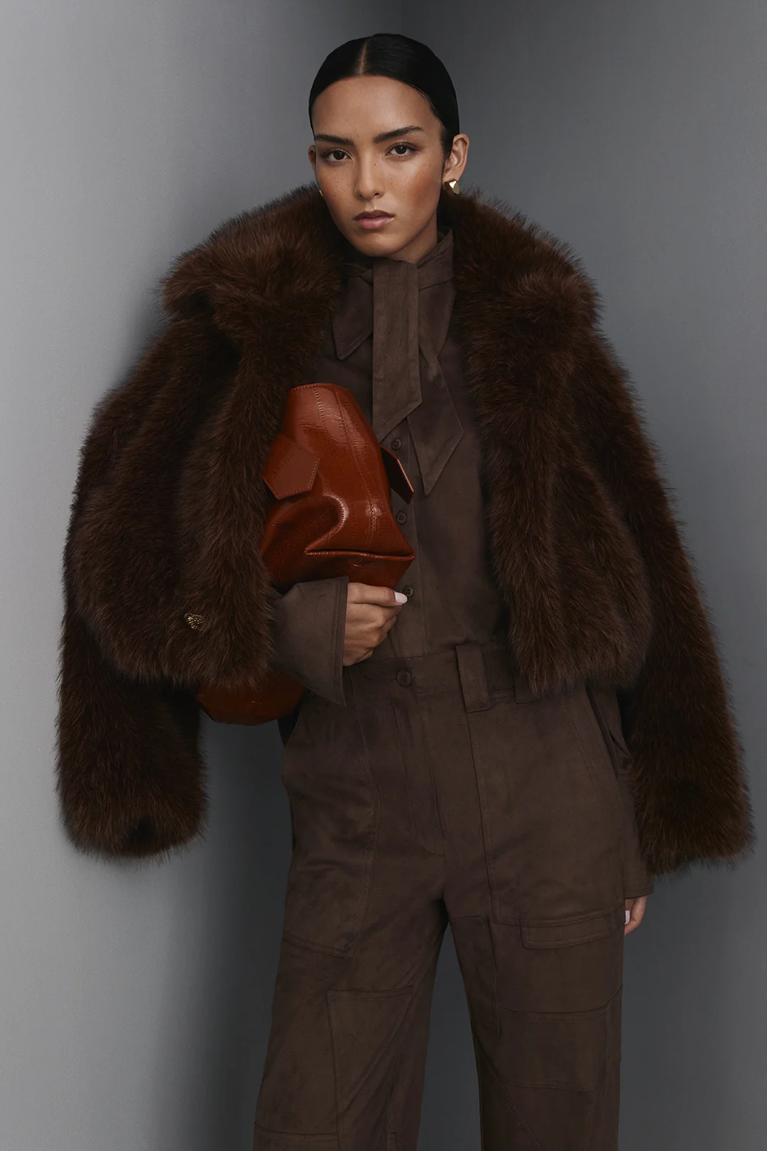 FAUX-SUEDE SHIRT - Image 3