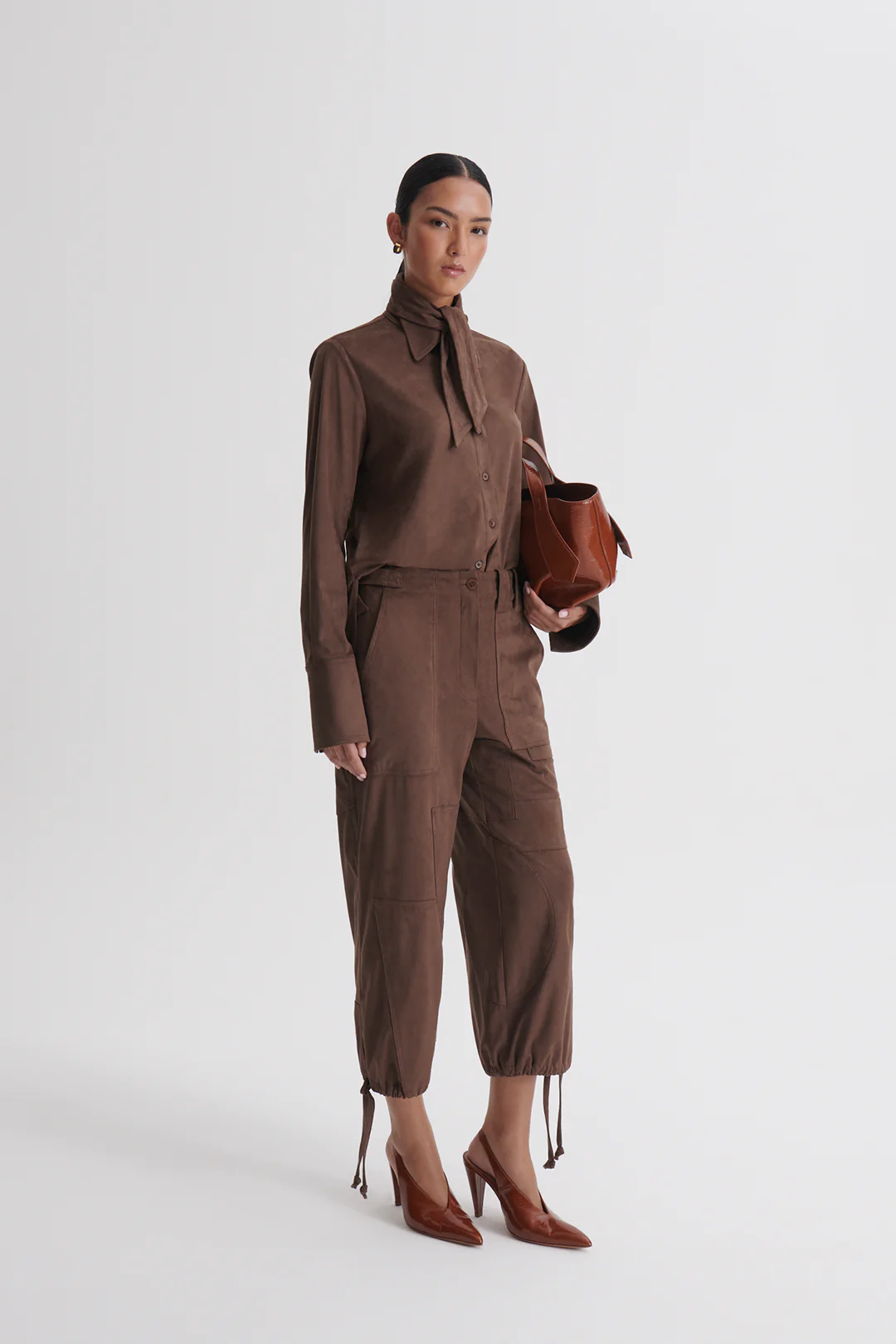 FAUX-SUEDE SHIRT - Image 5