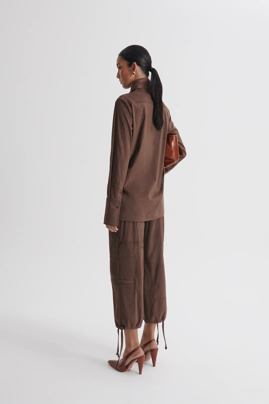 FAUX-SUEDE SHIRT - Image 6