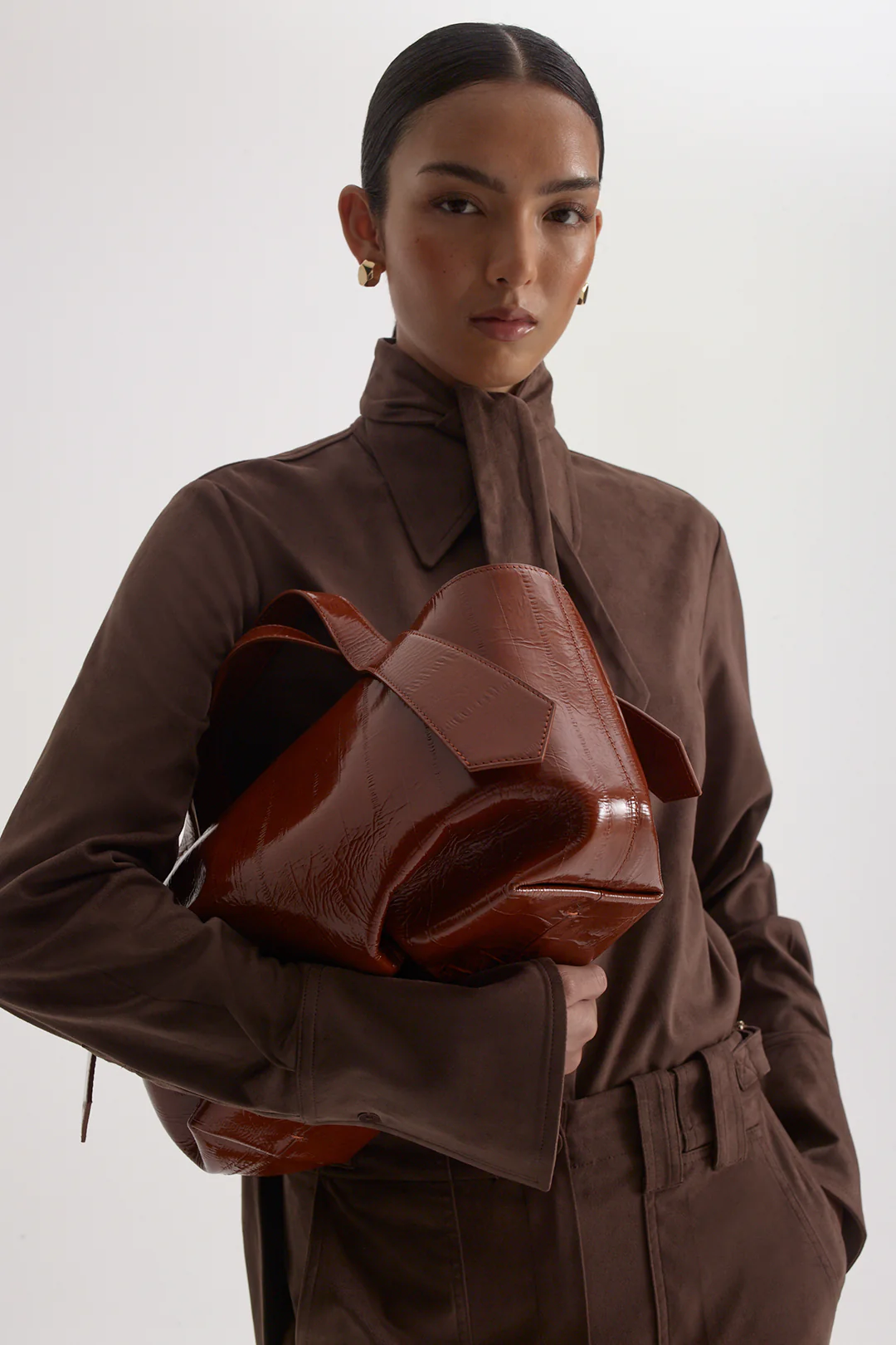 FAUX-SUEDE SHIRT - Image 8