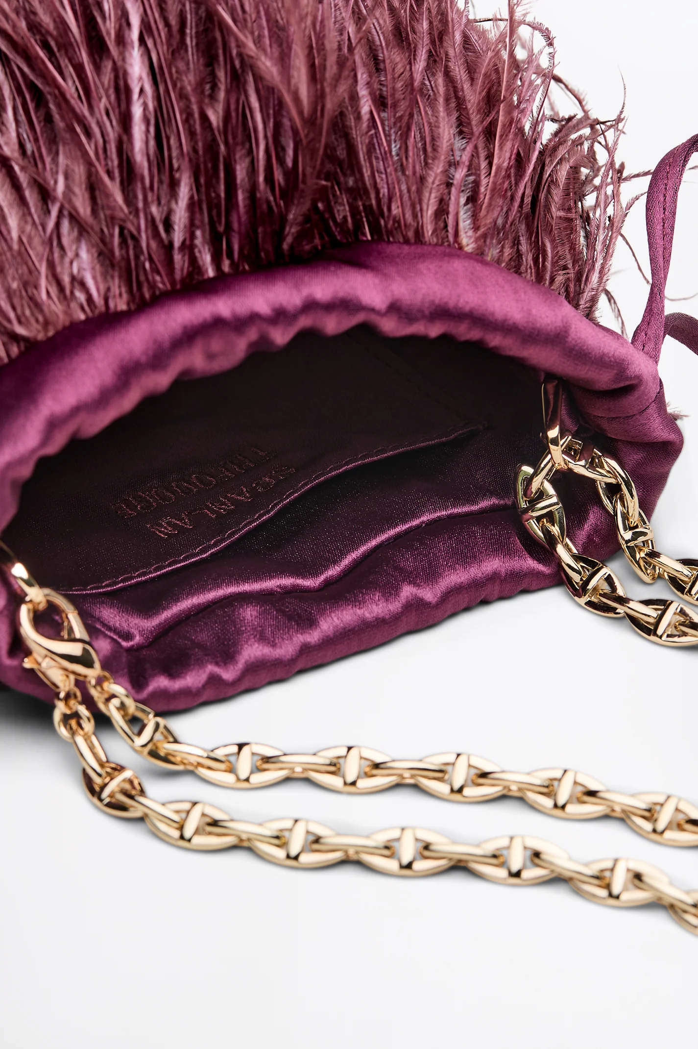 FEATHER BUCKET BAG - Image 7