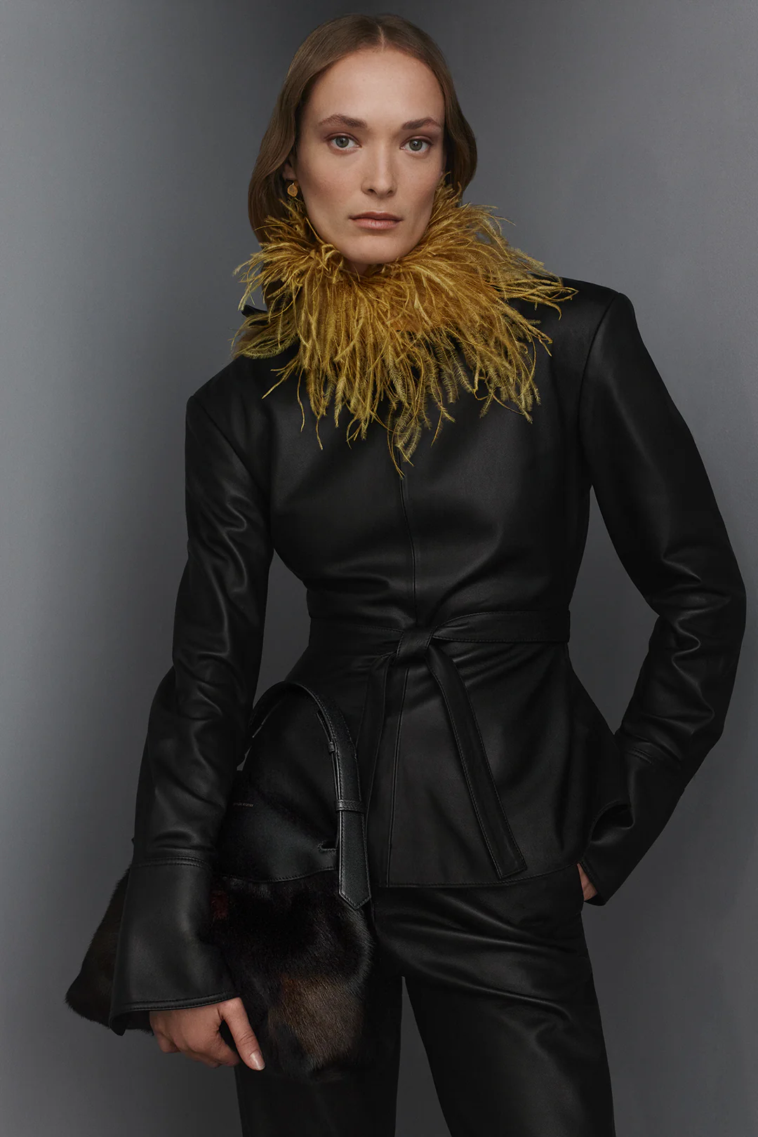FEATHER SCARF - Image 3