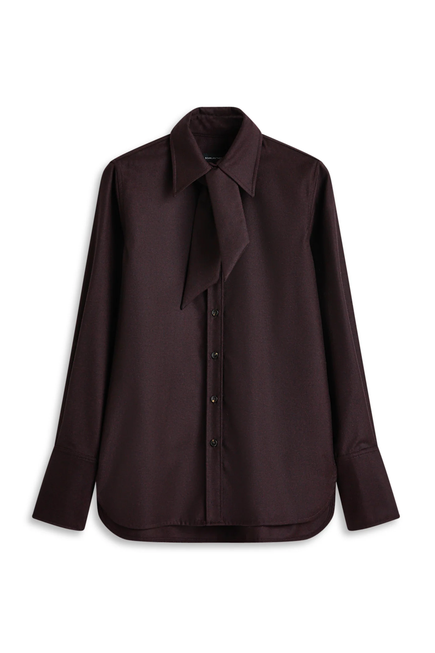 FLANNEL CRAVAT SHIRT