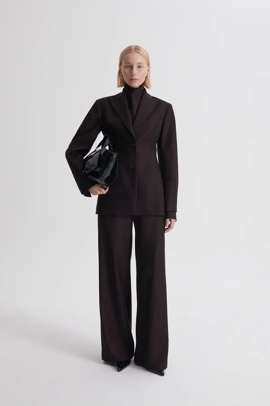 FLANNEL CURVED WAIST JACKET - Image 4