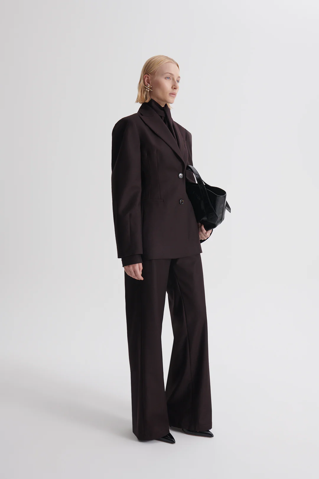 FLANNEL CURVED WAIST JACKET - Image 5