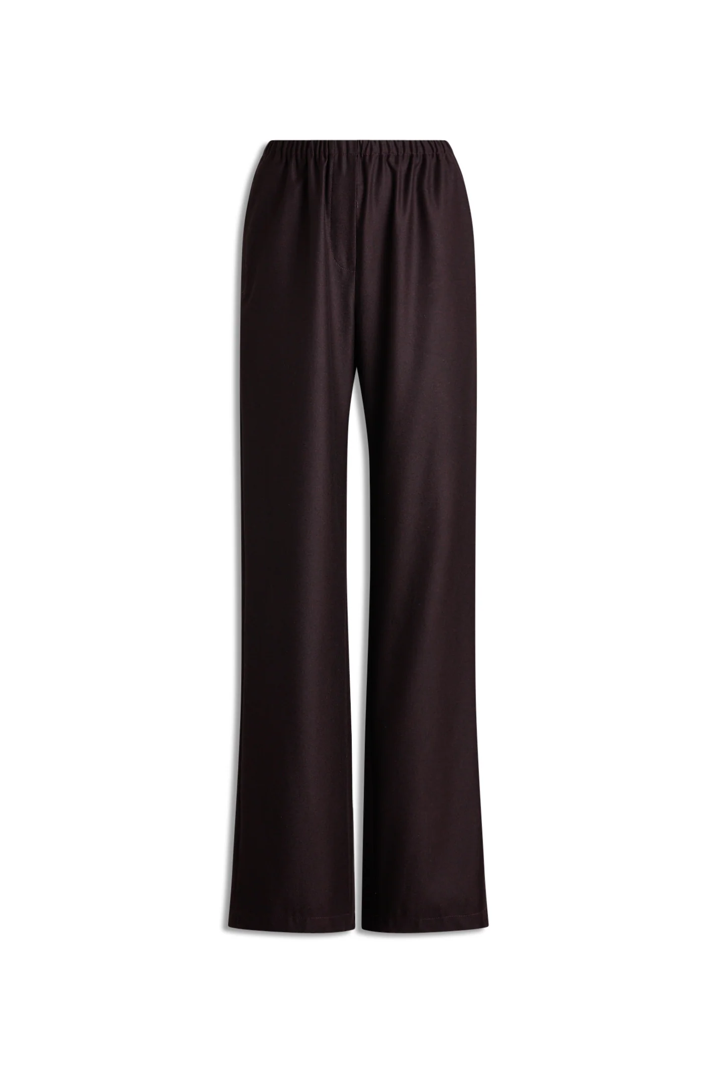 FLANNEL ELASTIC CASING TROUSER