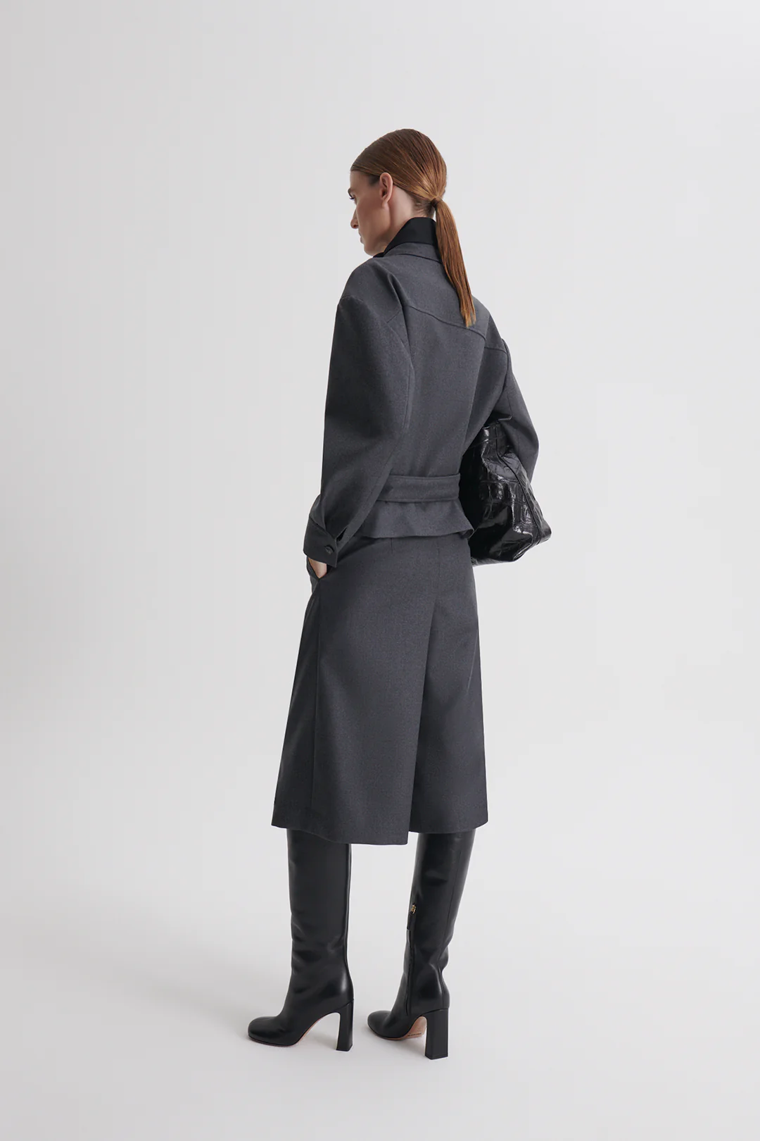 FLANNEL PATCH POCKET BOMBER - Image 7