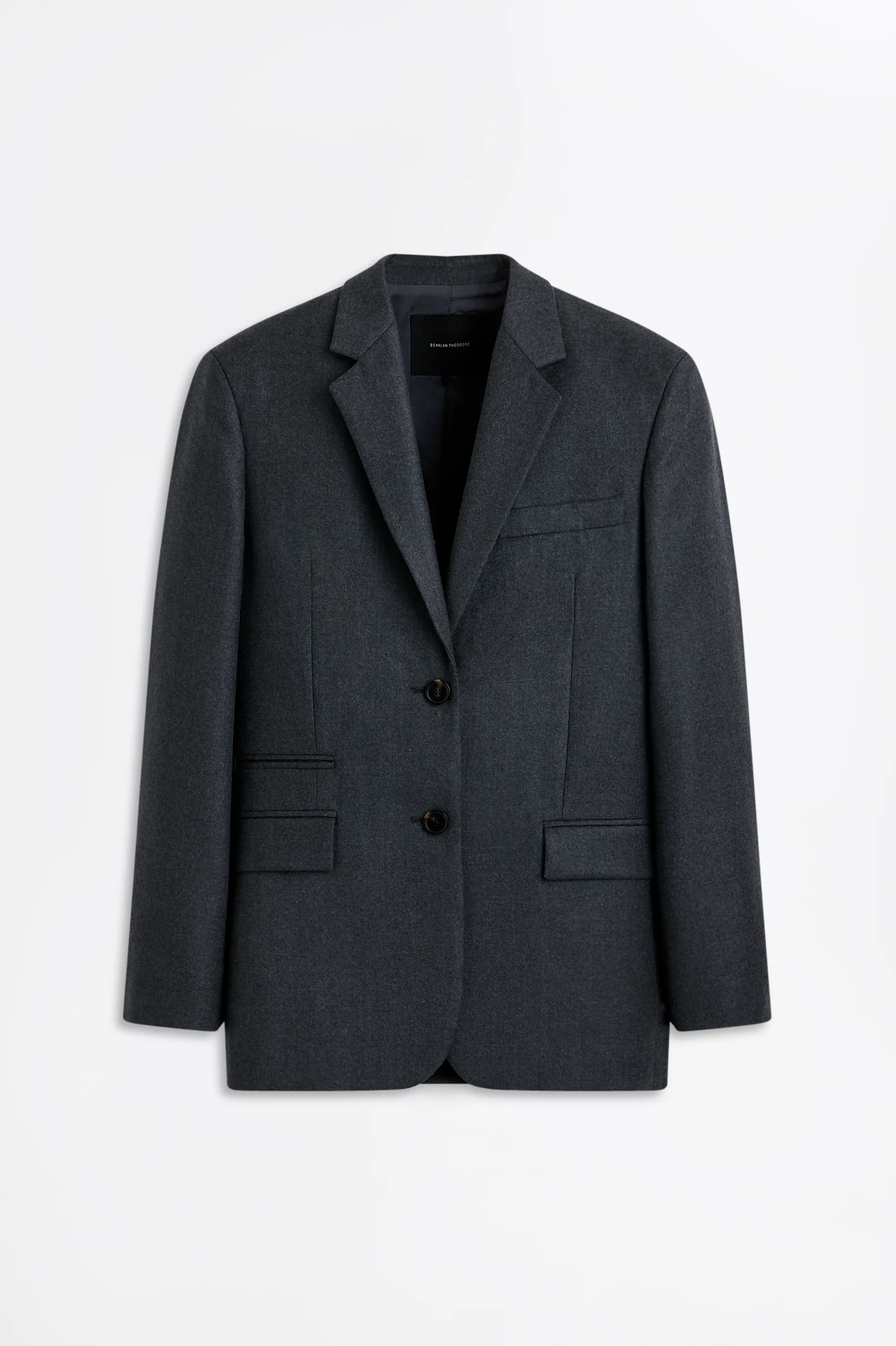 FLANNEL RELAX TAILORED JACKET - Image 2