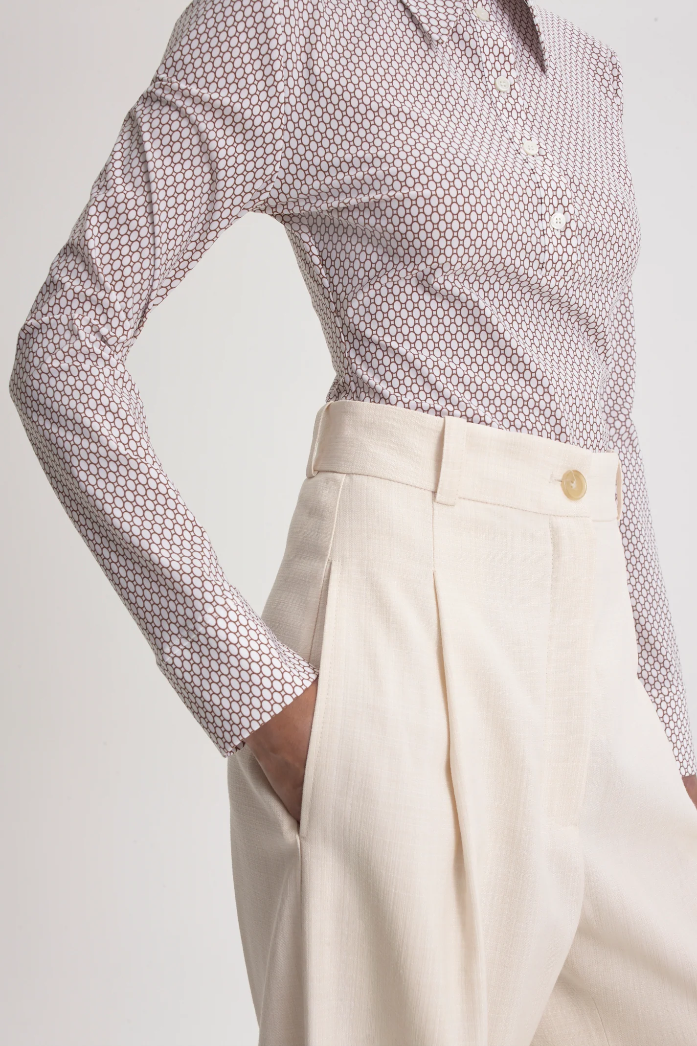 ITALIAN CHAIN PRINT SHIRT - Image 7