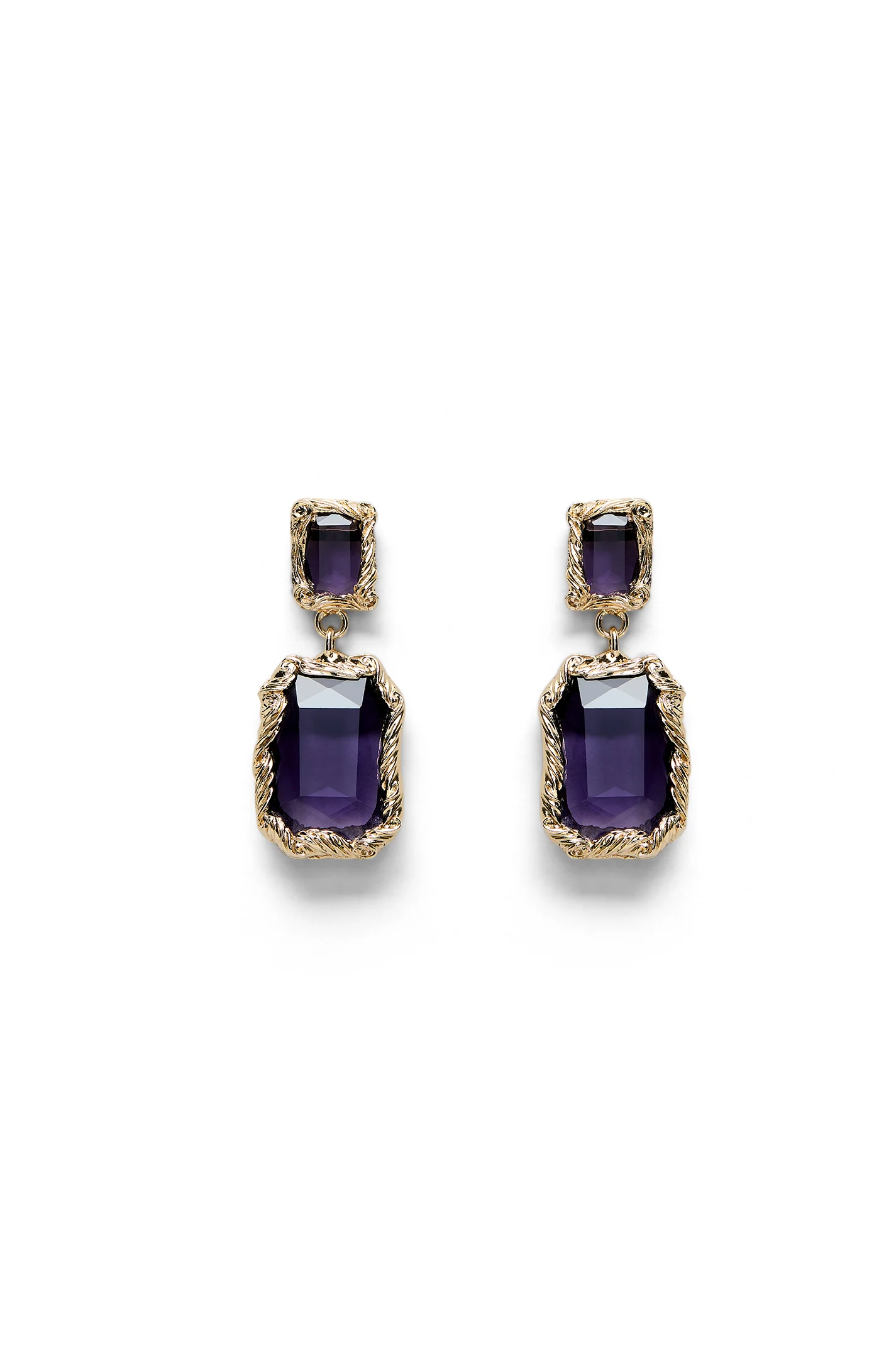 ITALIAN CRYSTAL DROP EARRINGS