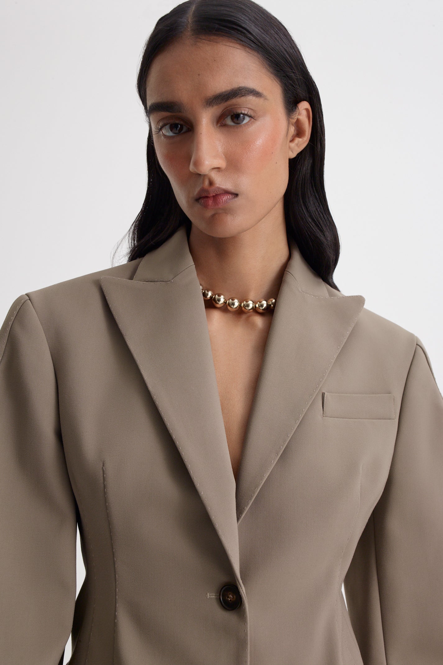 ITALIAN CURVED WAIST JACKET - Image 3