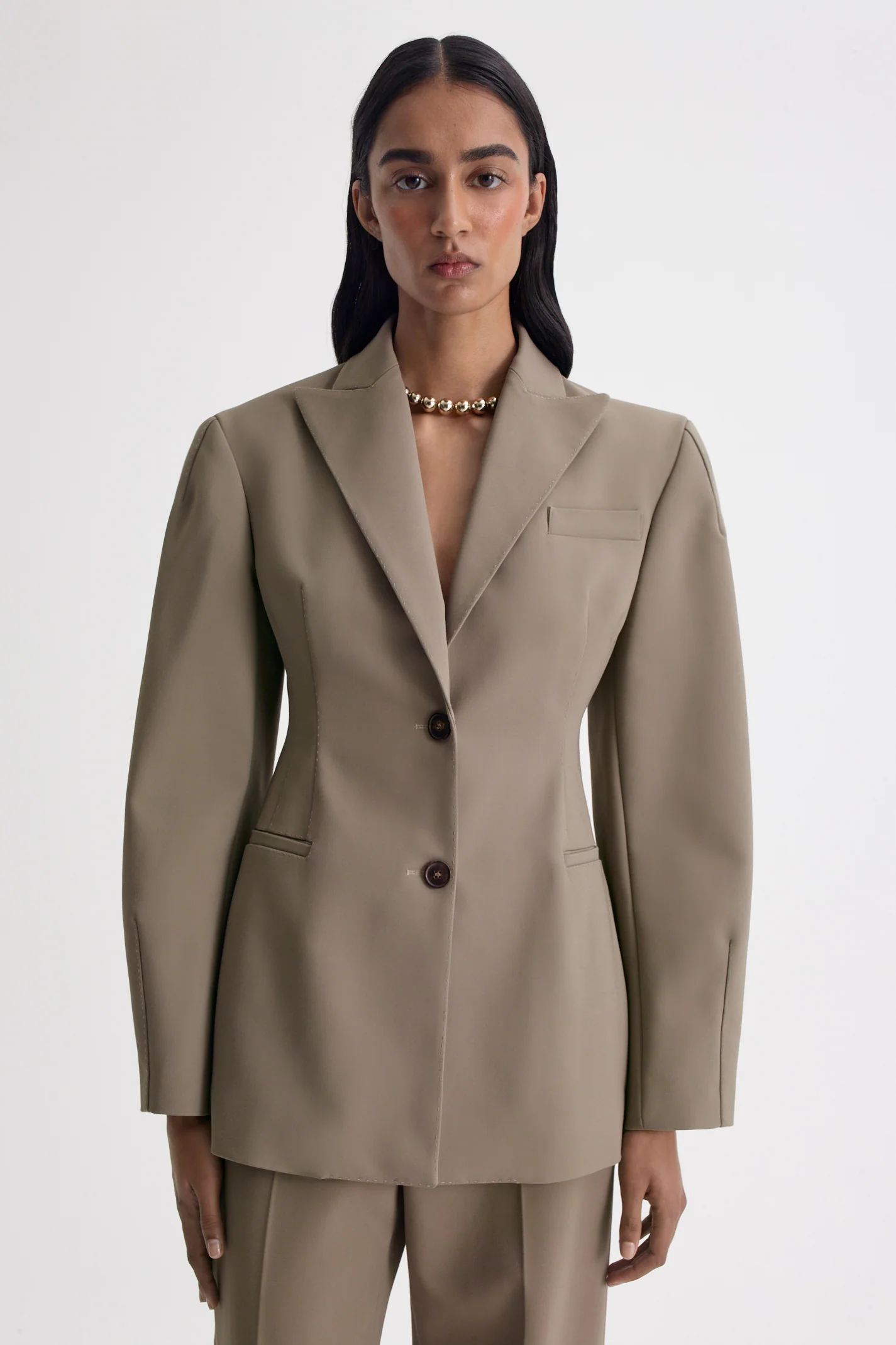 ITALIAN CURVED WAIST JACKET - Image 7