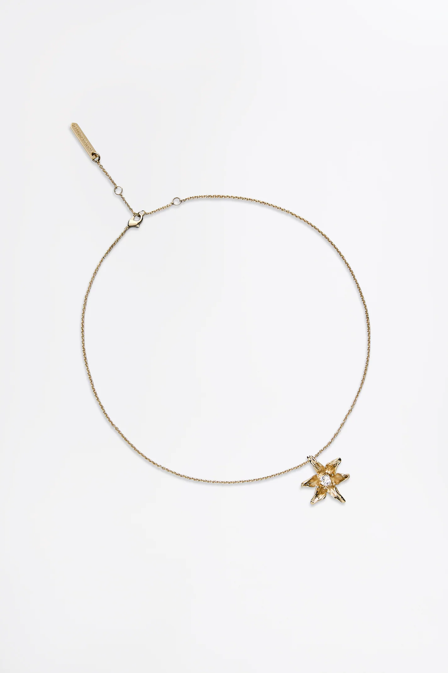 ITALIAN LILY PENDANT NECKLACE - Image 4