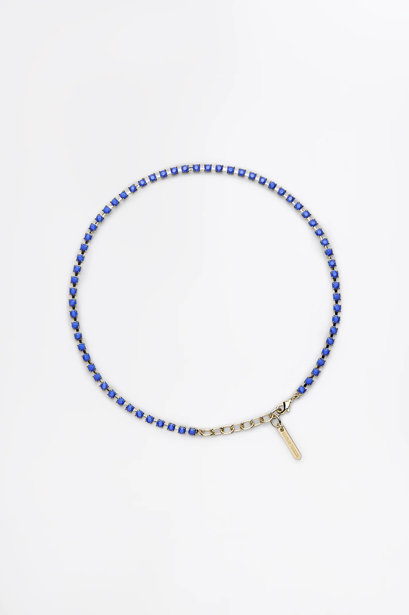ITALIAN OPAL STRASS CHOKER - Image 2