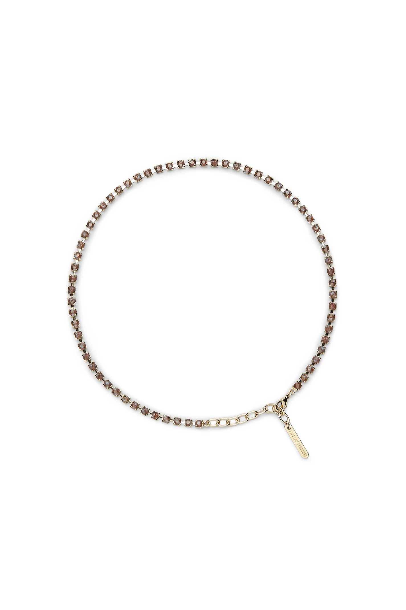 ITALIAN OPAL STRASS CHOKER