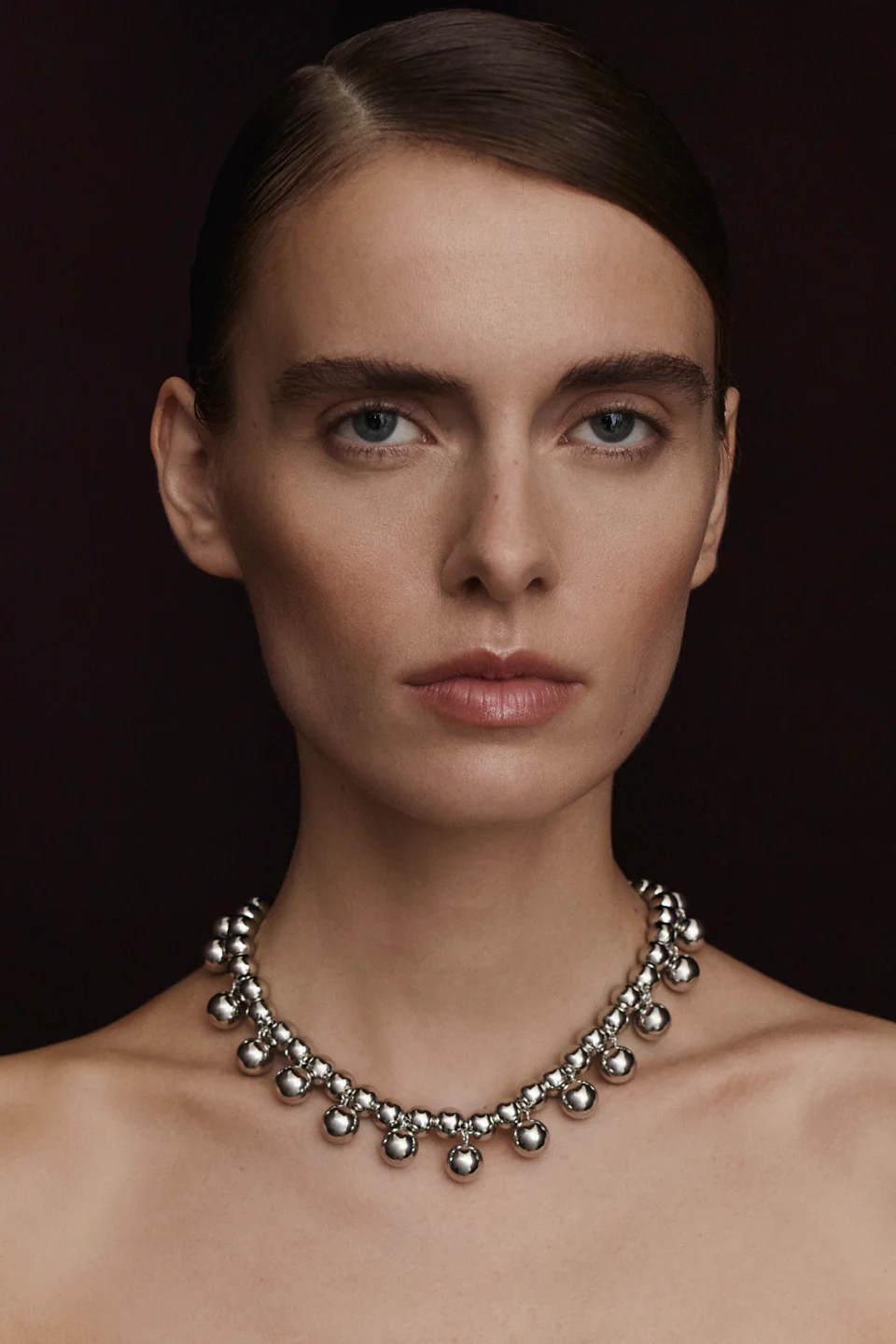 ITALIAN SPHERE DROP CHOKER - Image 3