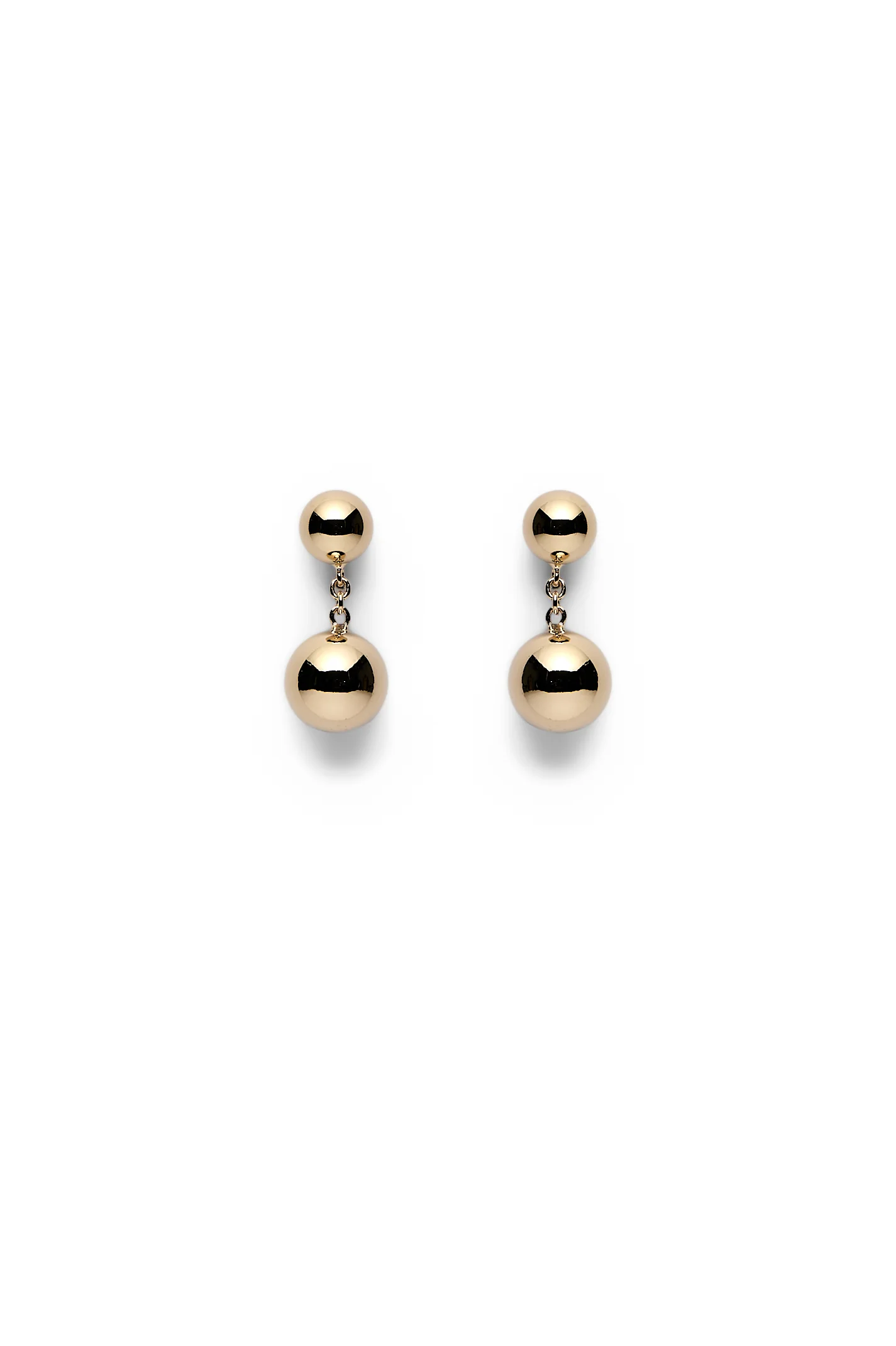 ITALIAN SPHERE DROP EARRINGS
