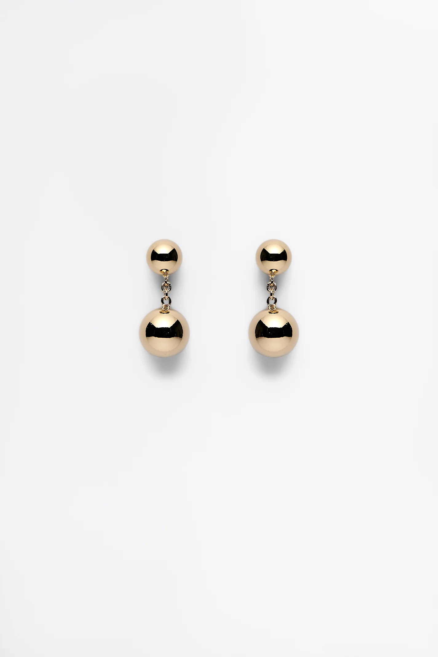 ITALIAN SPHERE DROP EARRINGS - Image 4