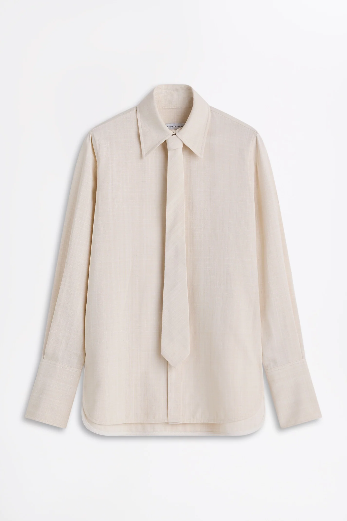 ITALIAN TEXTURED TIE SHIRT - Image 2