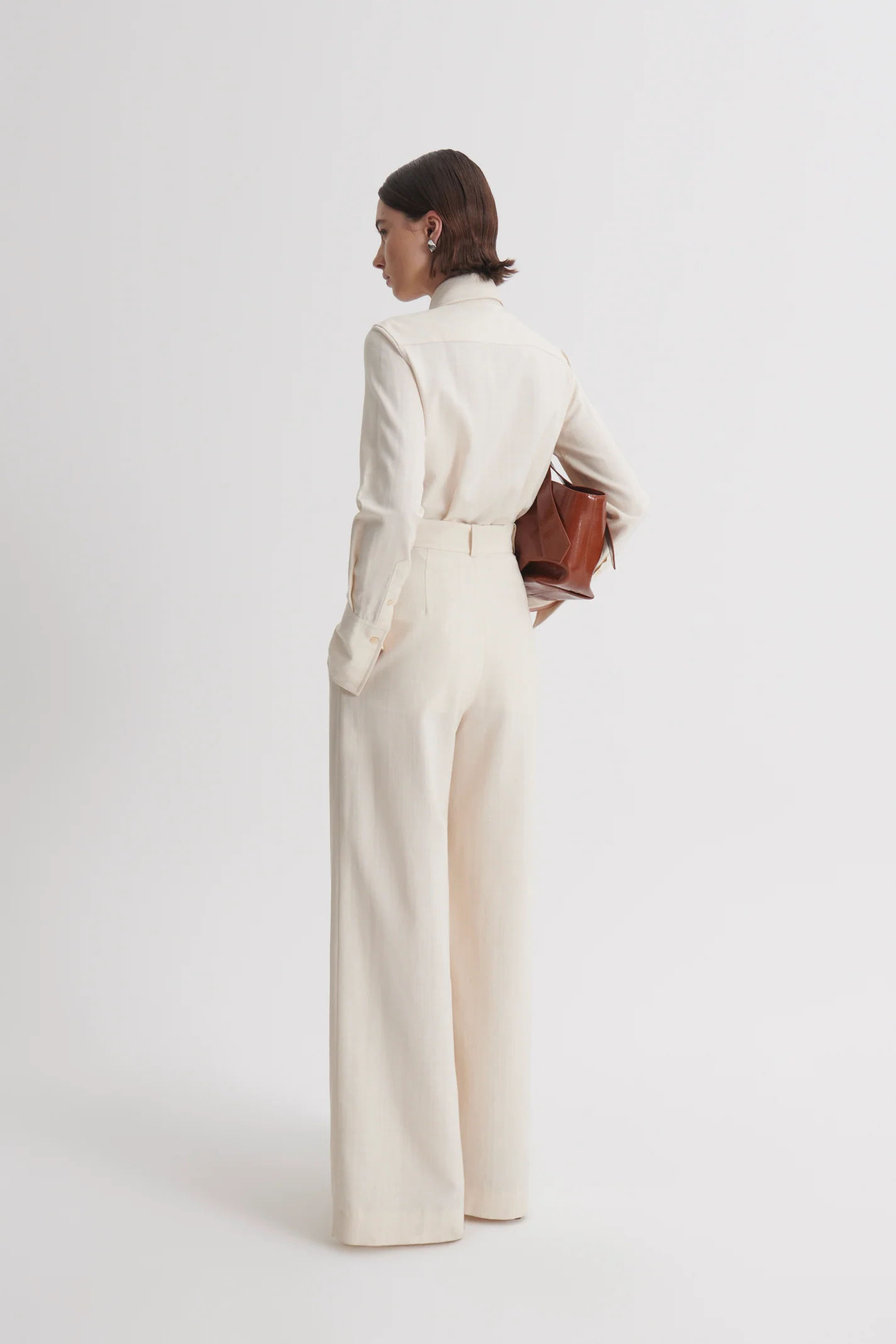 ITALIAN TEXTURED  TROUSER - Image 6