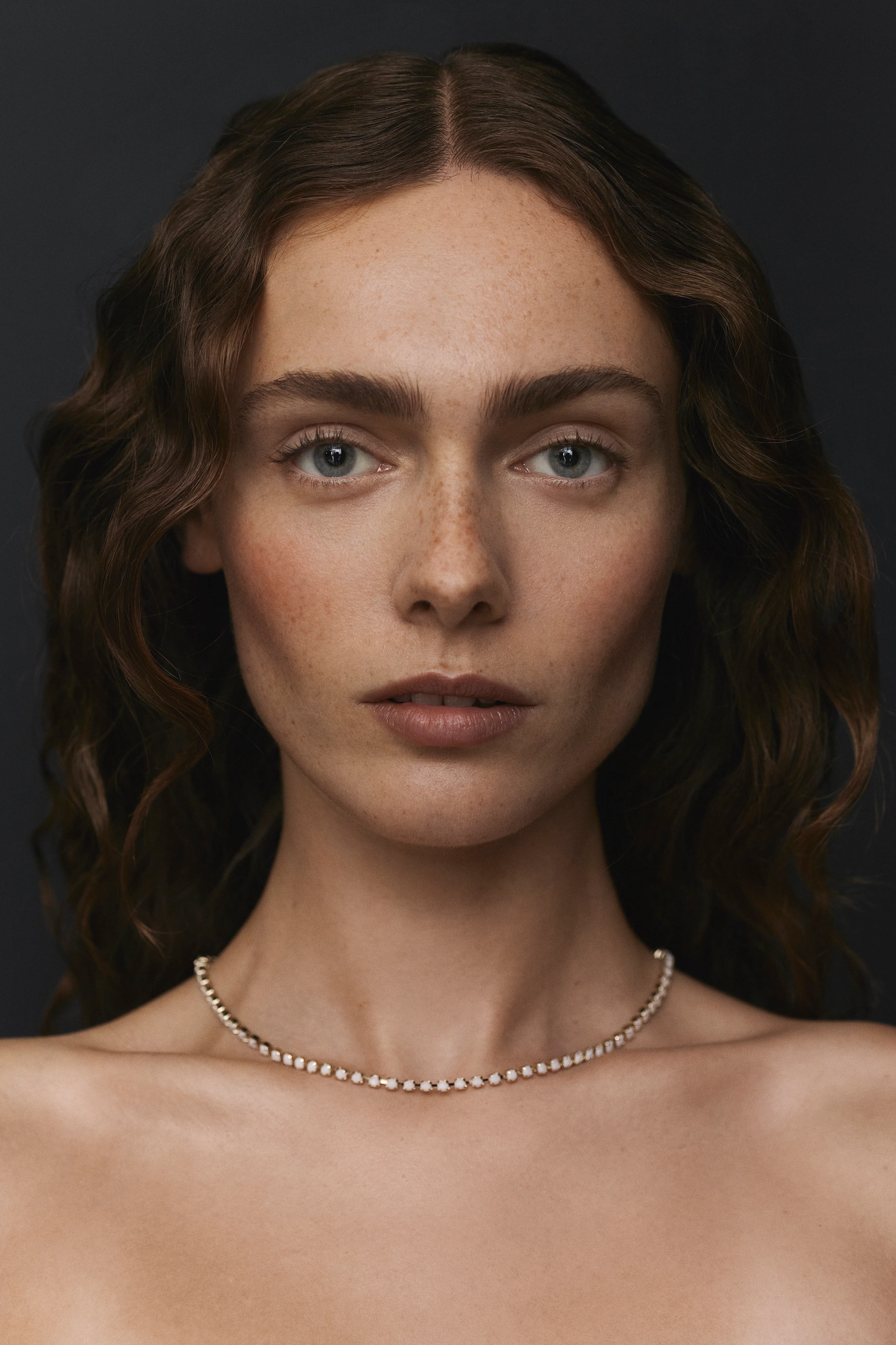 ITALIAN OPAL STRASS FINE CHOKER - Image 3