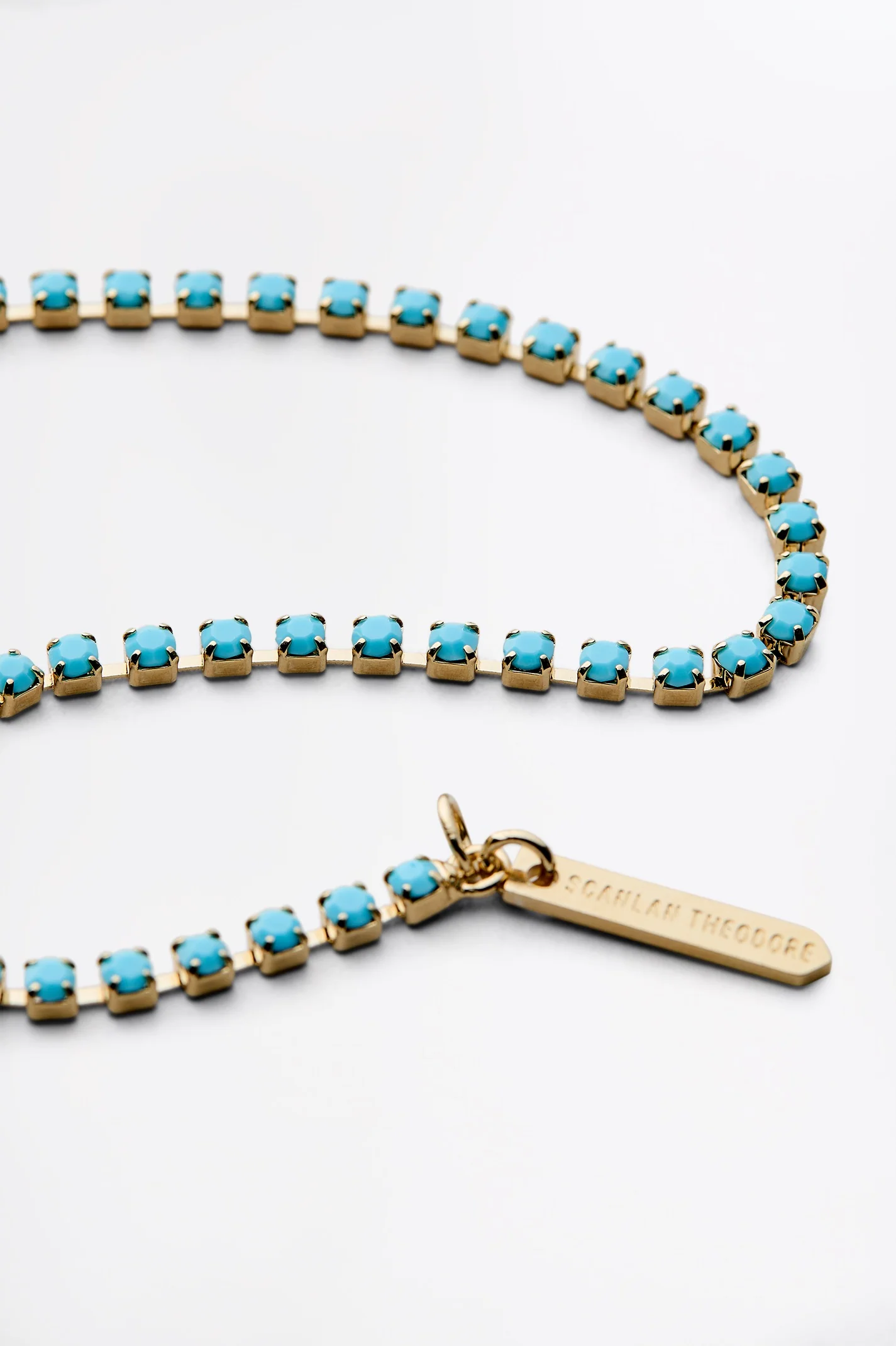 ITALIAN OPAL STRASS FINE CHOKER - Image 2