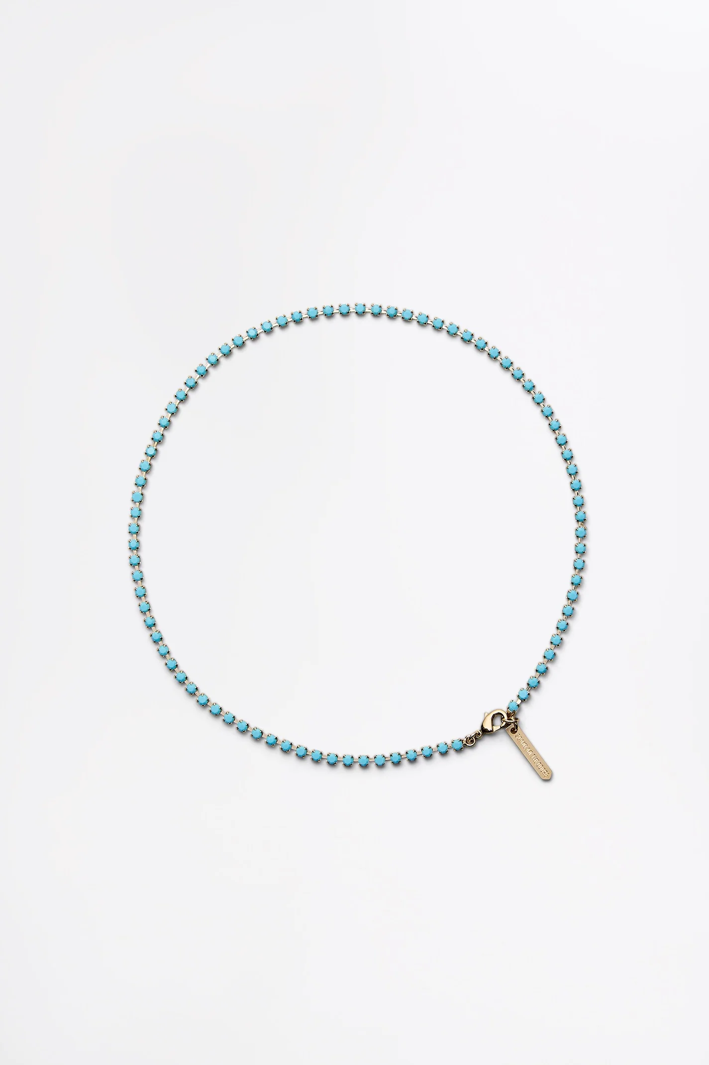 ITALIAN OPAL STRASS FINE CHOKER - Image 4