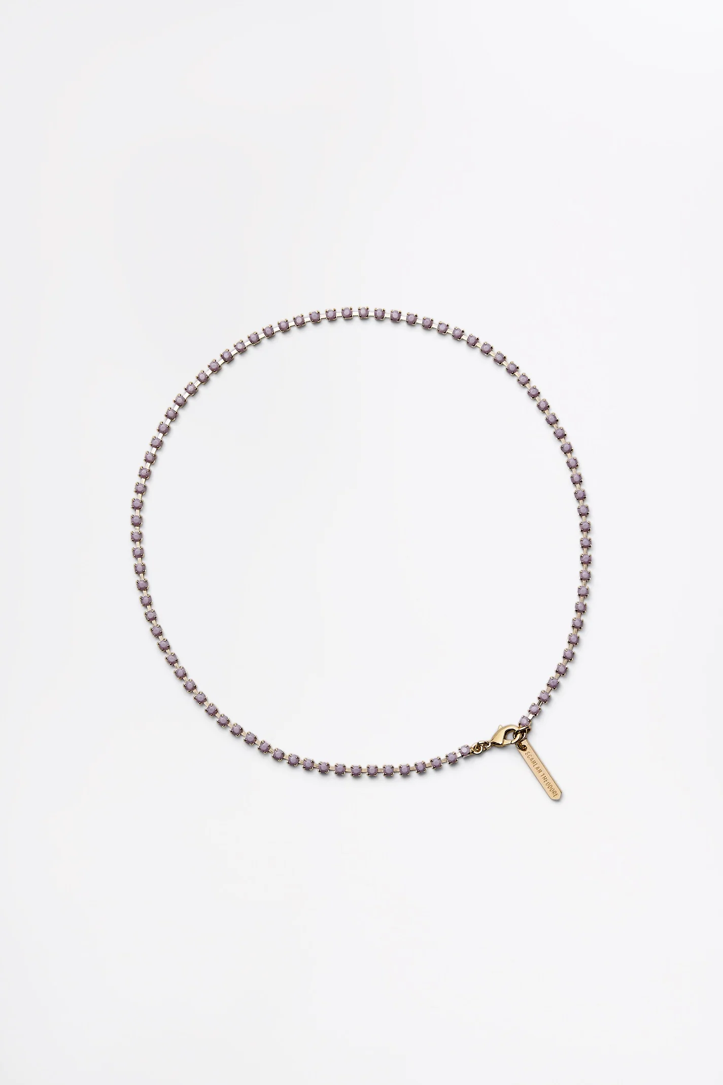 ITALIAN OPAL STRASS FINE CHOKER - Image 2