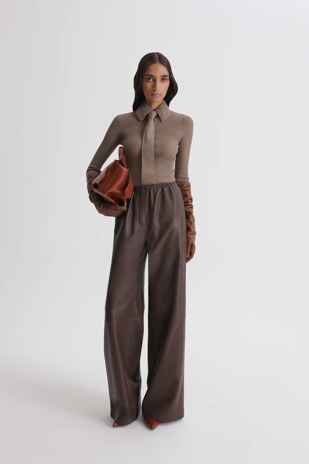 KNIT TIE SHIRT - Image 3