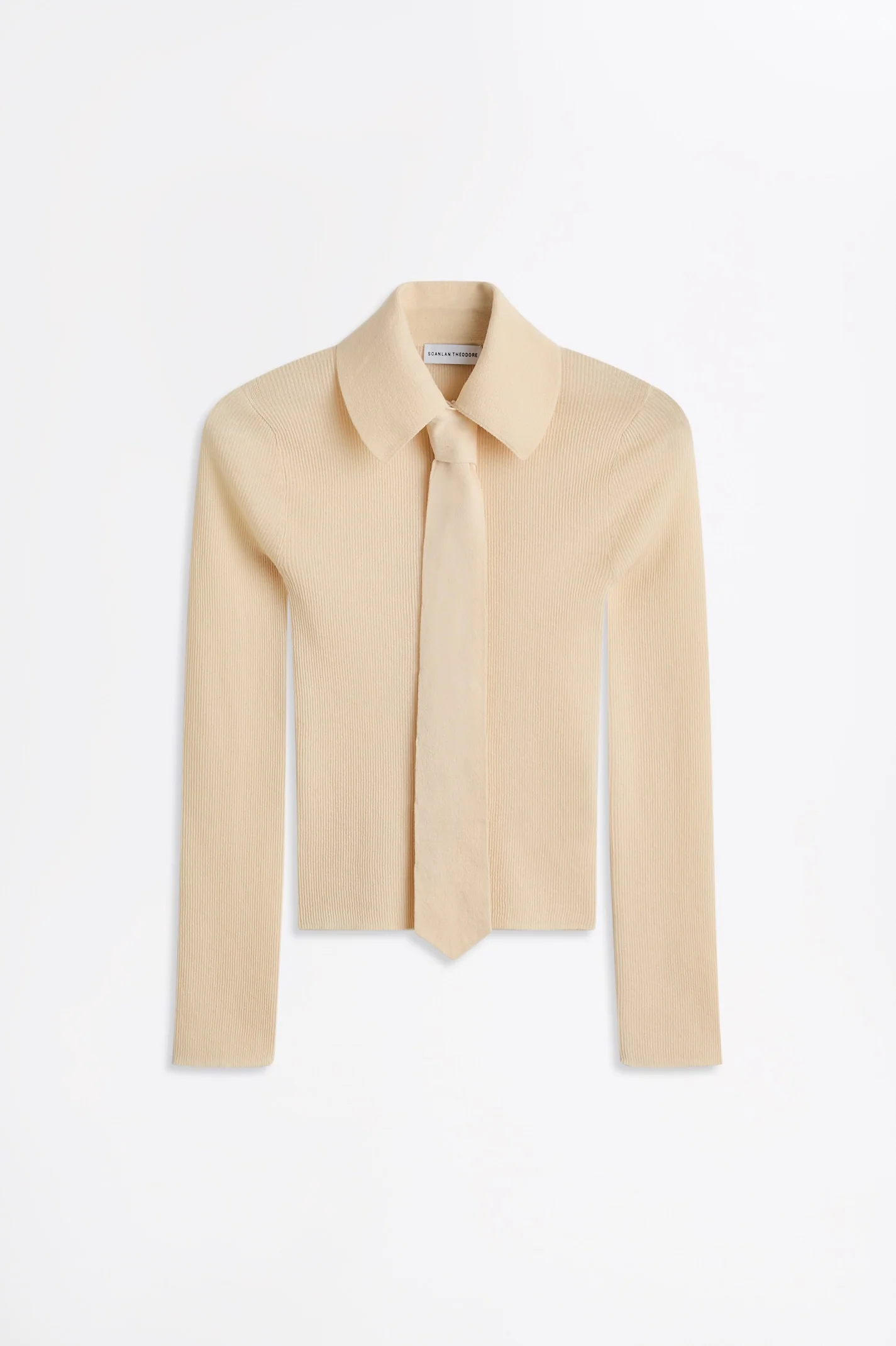 KNIT TIE SHIRT - Image 2