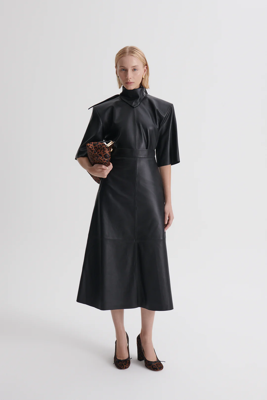 LEATHER LONG SKIRT - Image 4