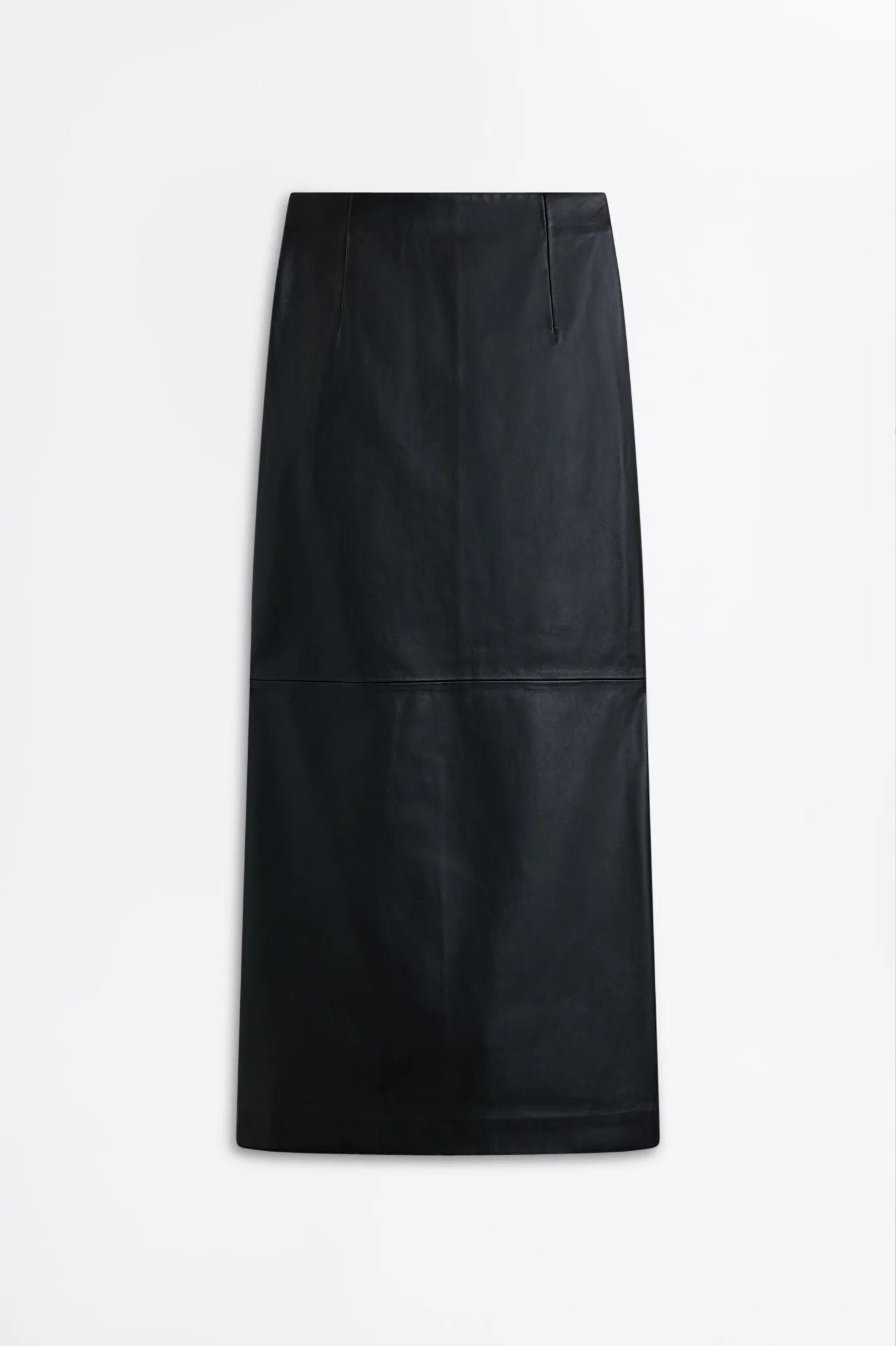 LEATHER PENCIL SKIRT - Image 2