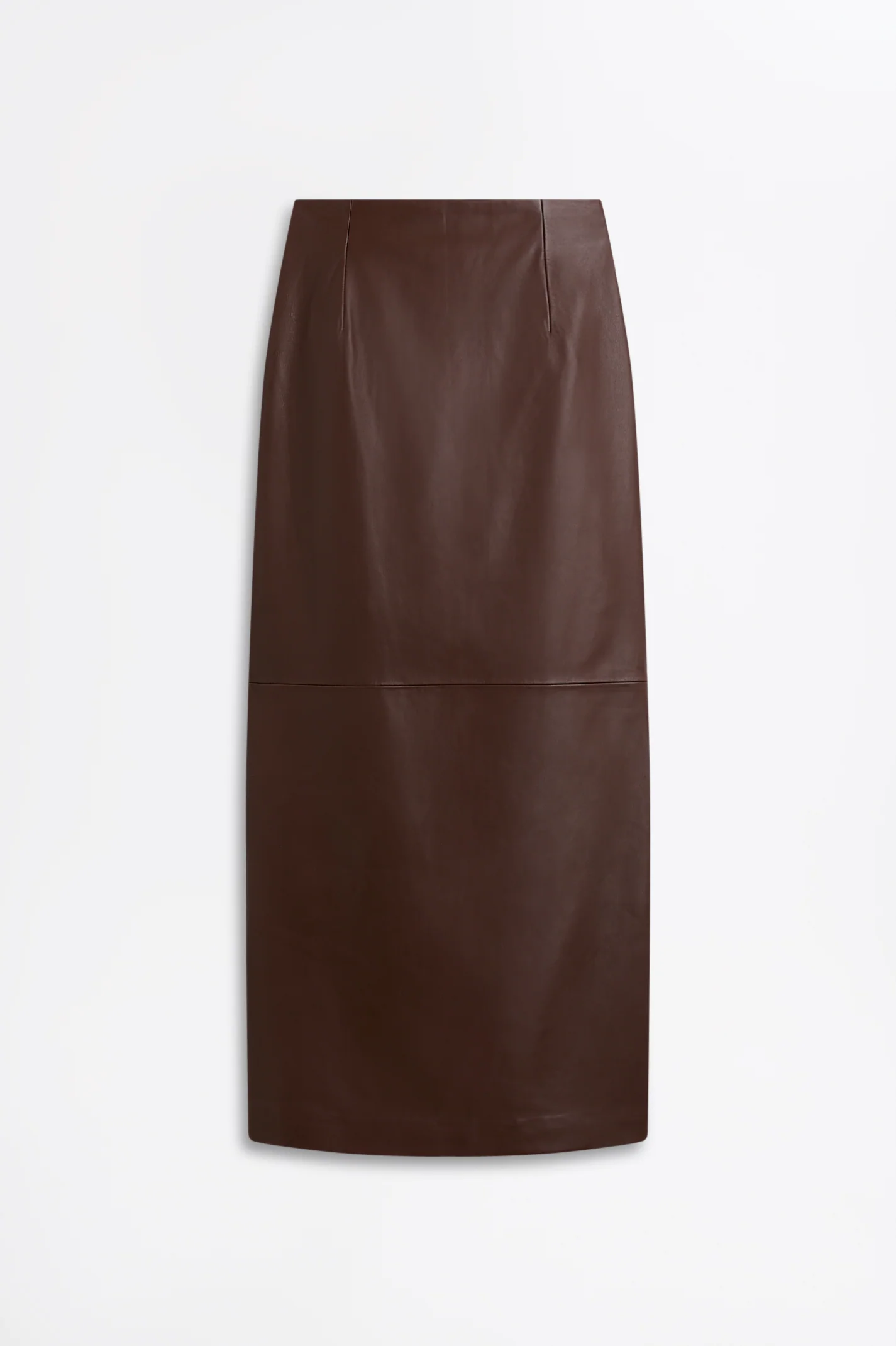 LEATHER PENCIL SKIRT - Image 2