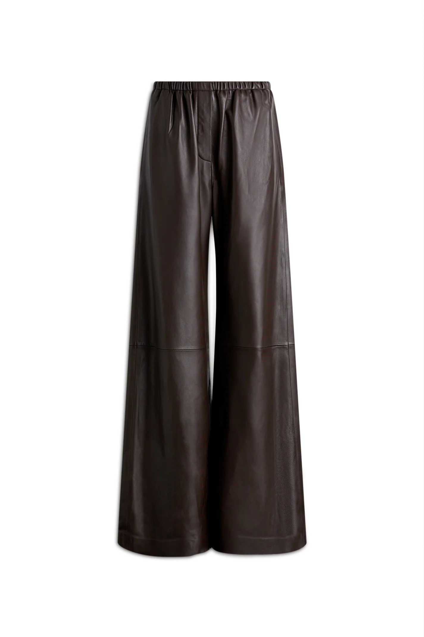 LEATHER SOFT WAIST TROUSER