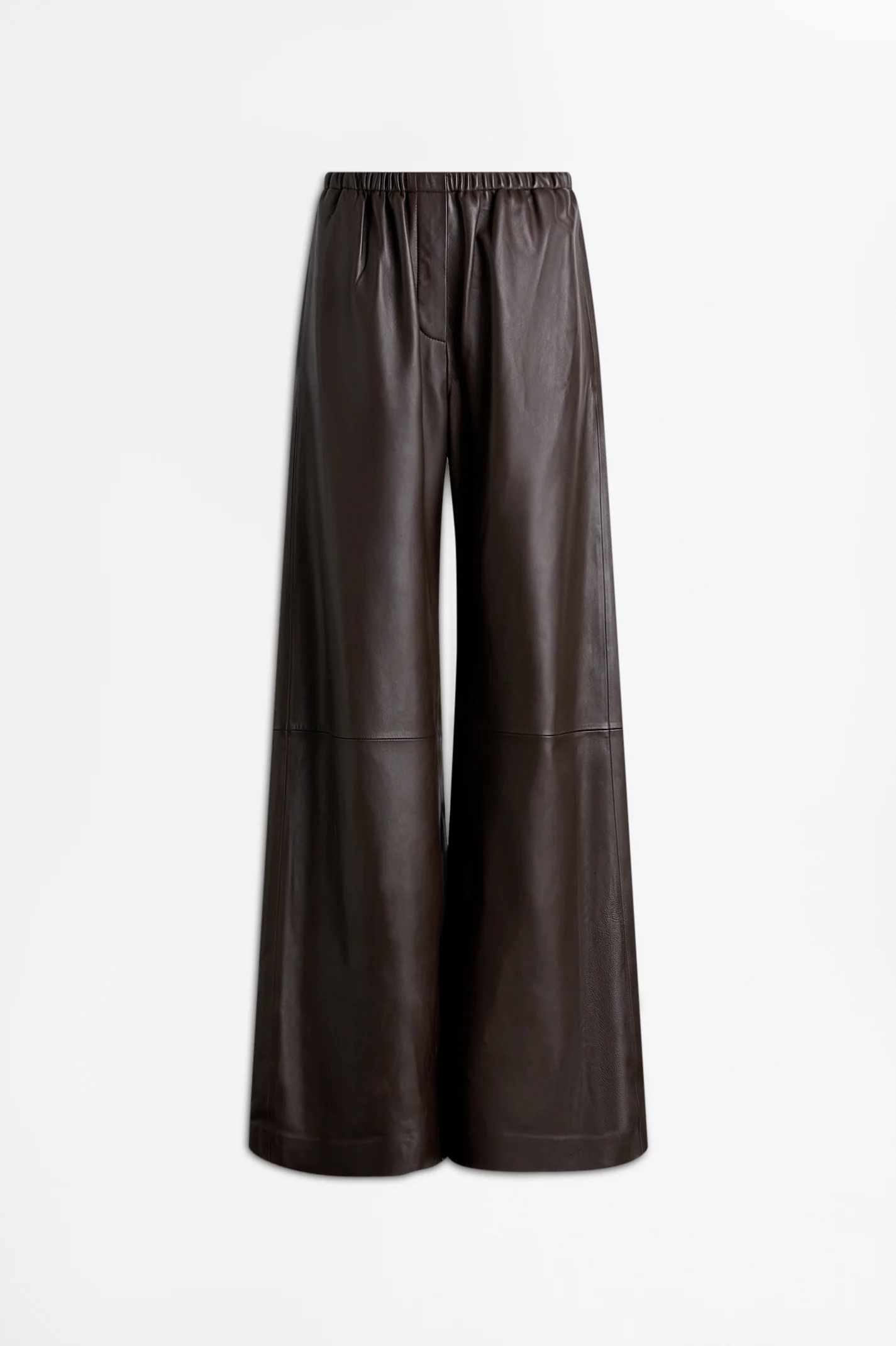 LEATHER SOFT WAIST TROUSER - Image 2